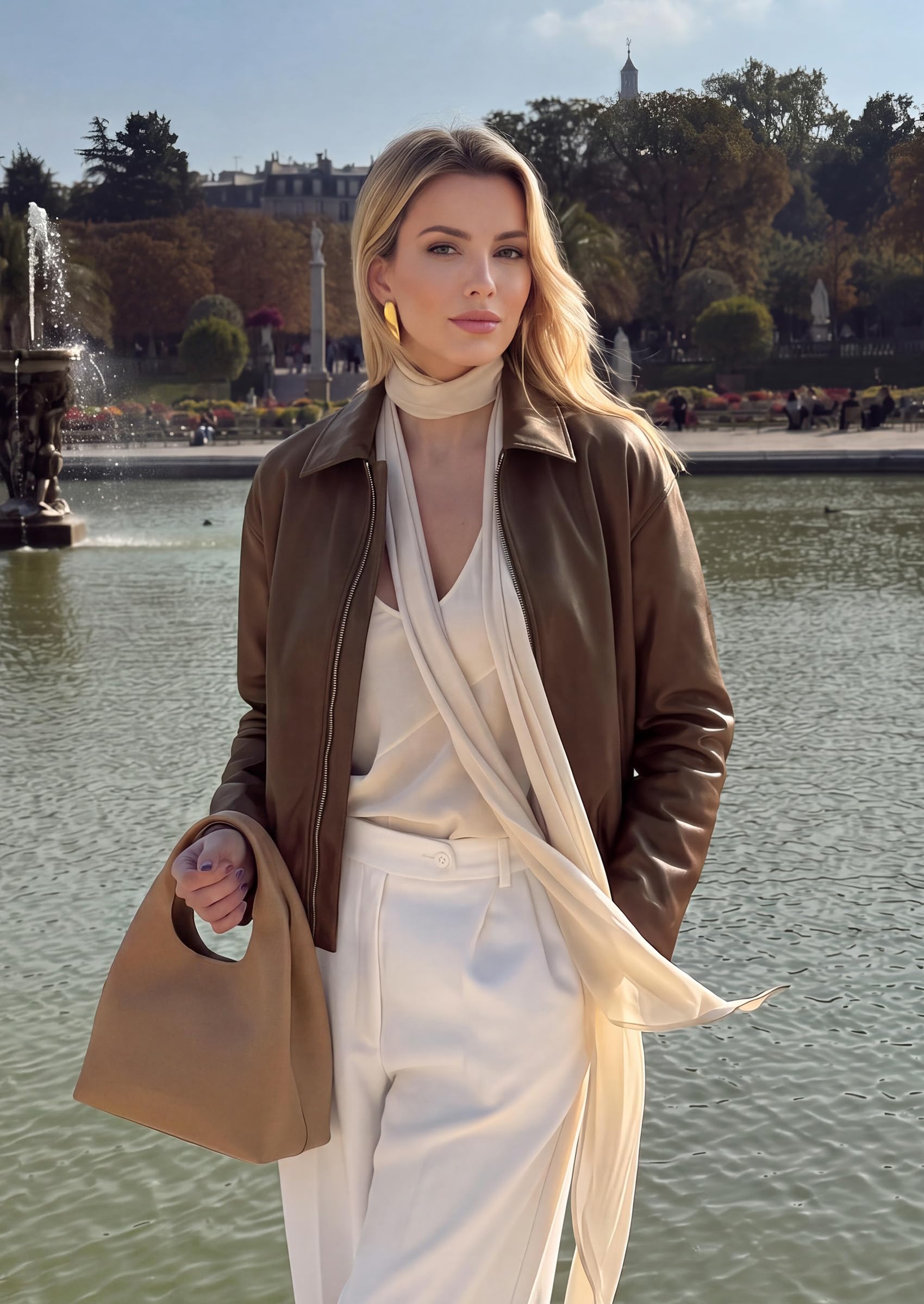 Womens Faux Leather Motorcycle Jackets Fall Cropped Coats