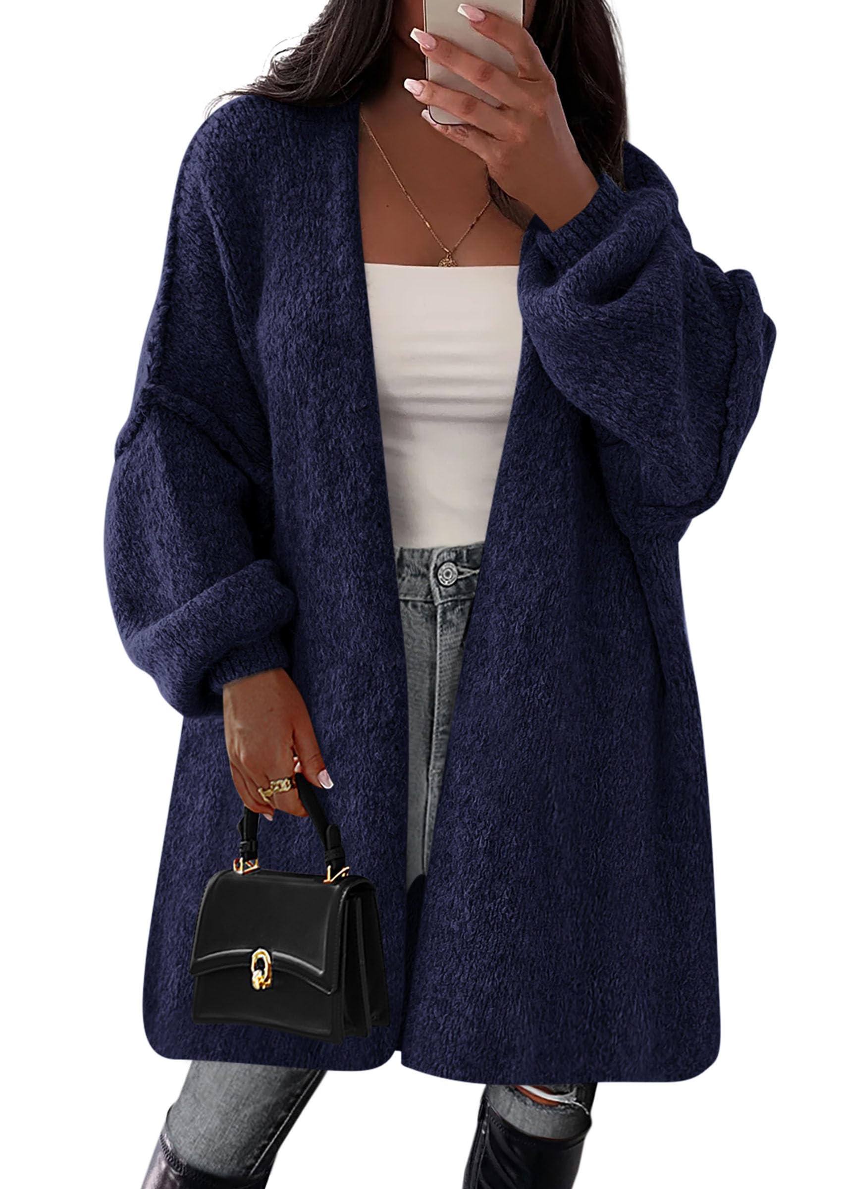 Cardigan Sweaters for Women Fall Oversized Long Cardigans