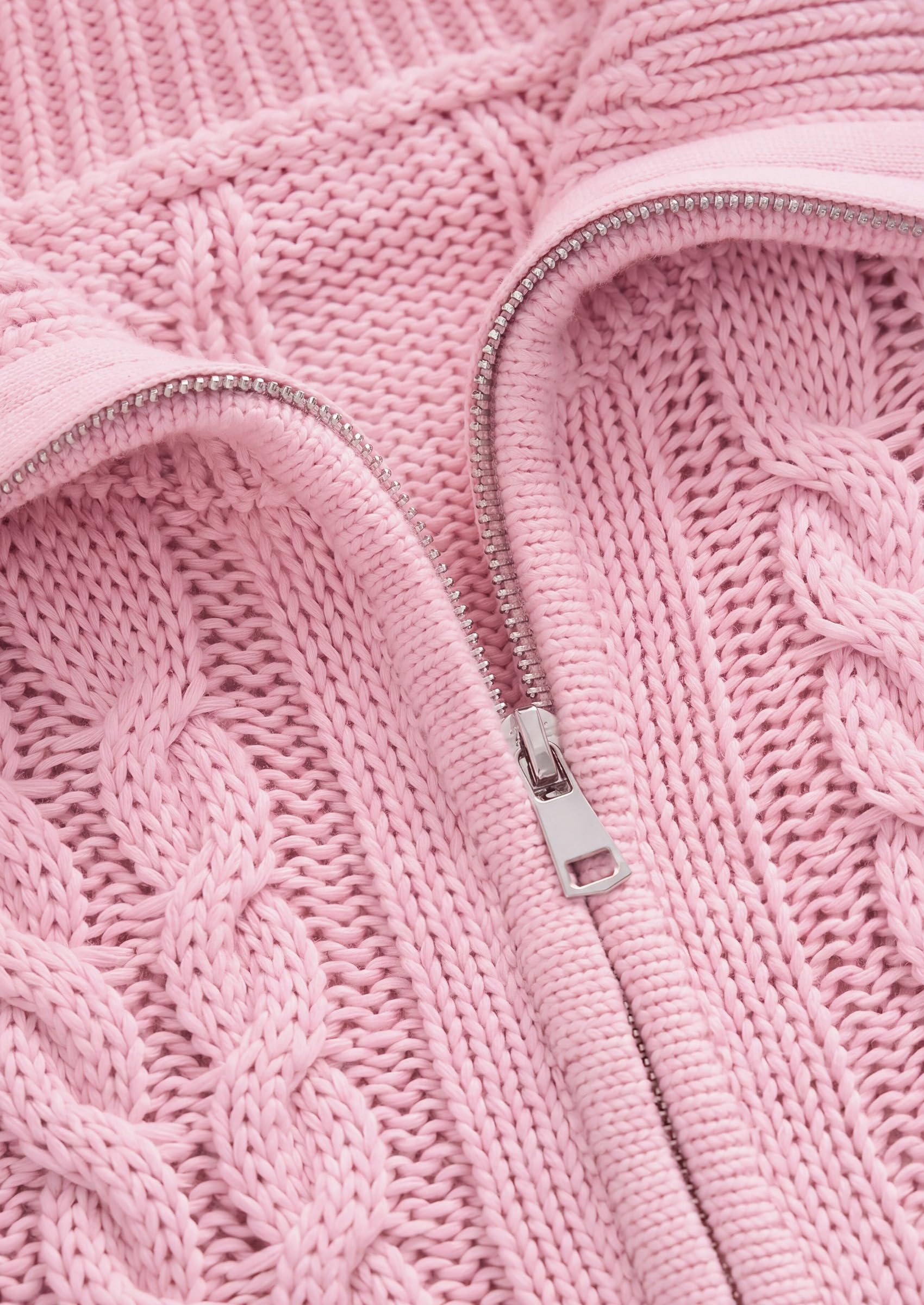 Women's Zip Up Cardigan Sweaters Cropped Jackets Fall Outfits
