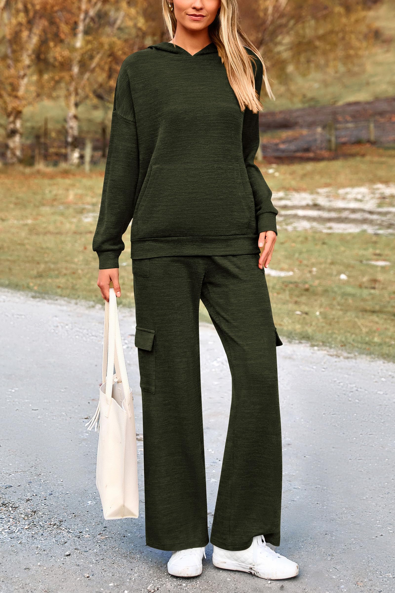 Track Sweat Suits for Women 2 Piece Matching Athleisure Sets