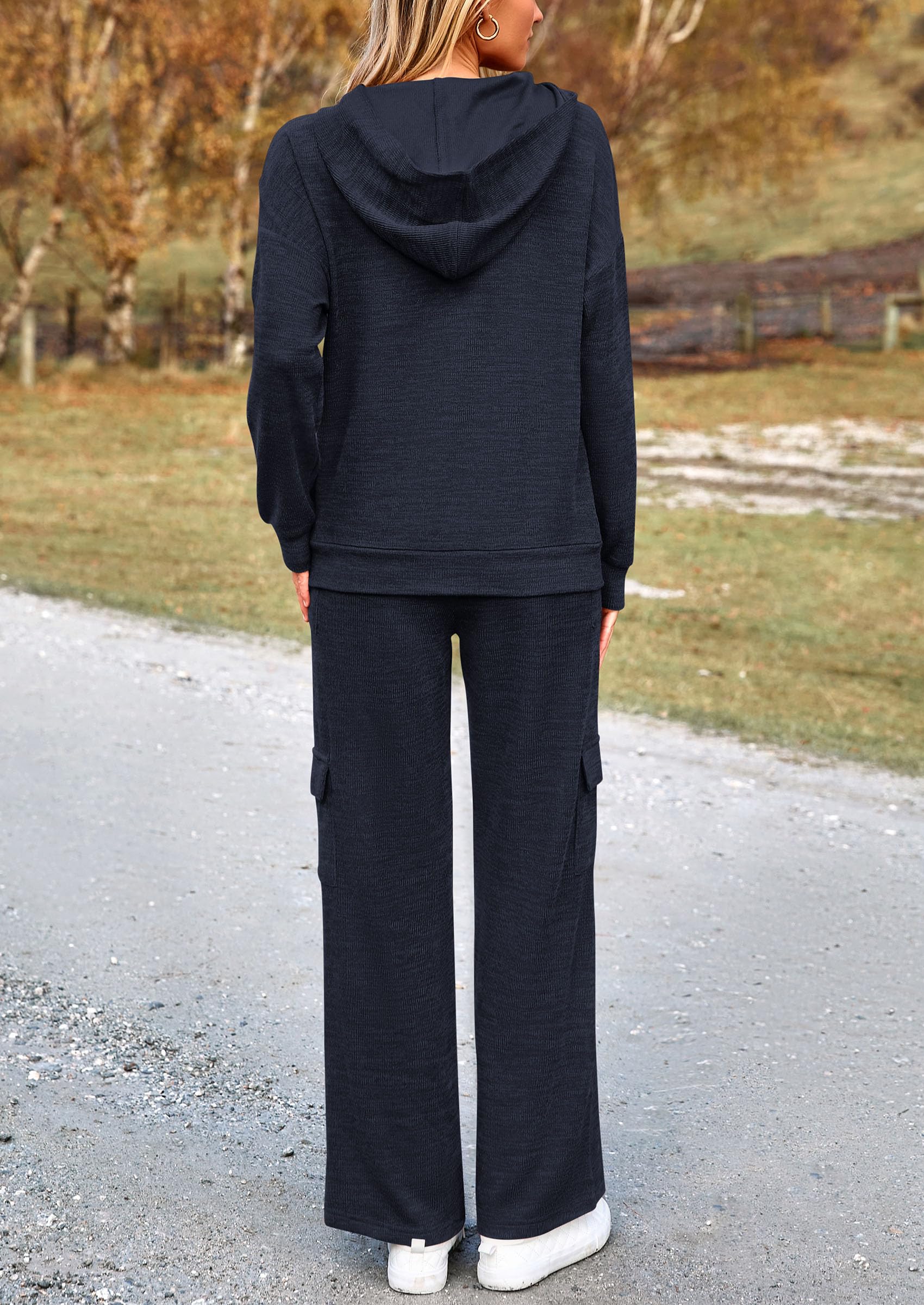 Track Sweat Suits for Women 2 Piece Matching Athleisure Sets
