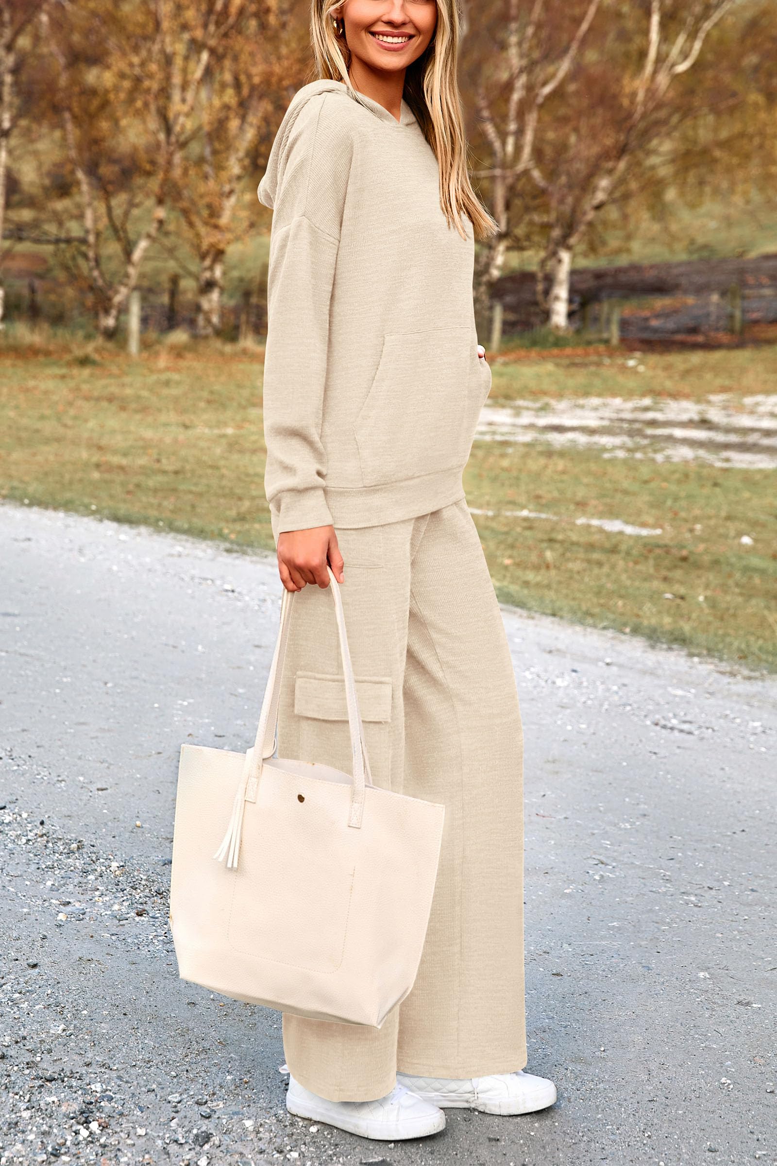 Track Sweat Suits for Women 2 Piece Matching Athleisure Sets