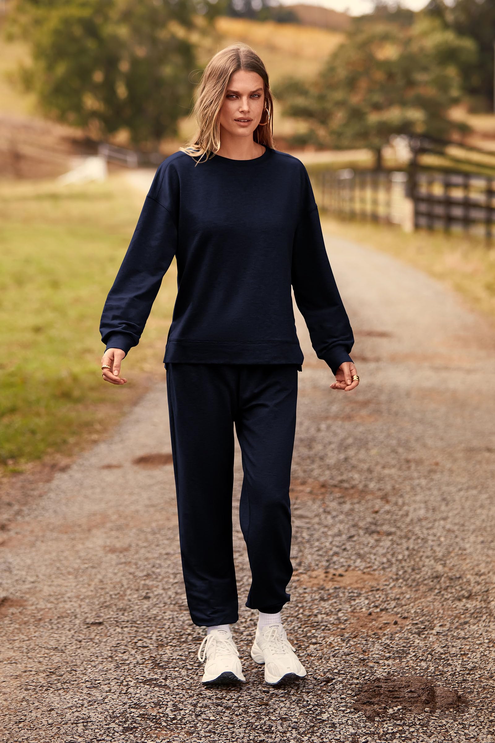 Women's Pajama Sets Casual 2 Piece Fall Matching Lounge Set