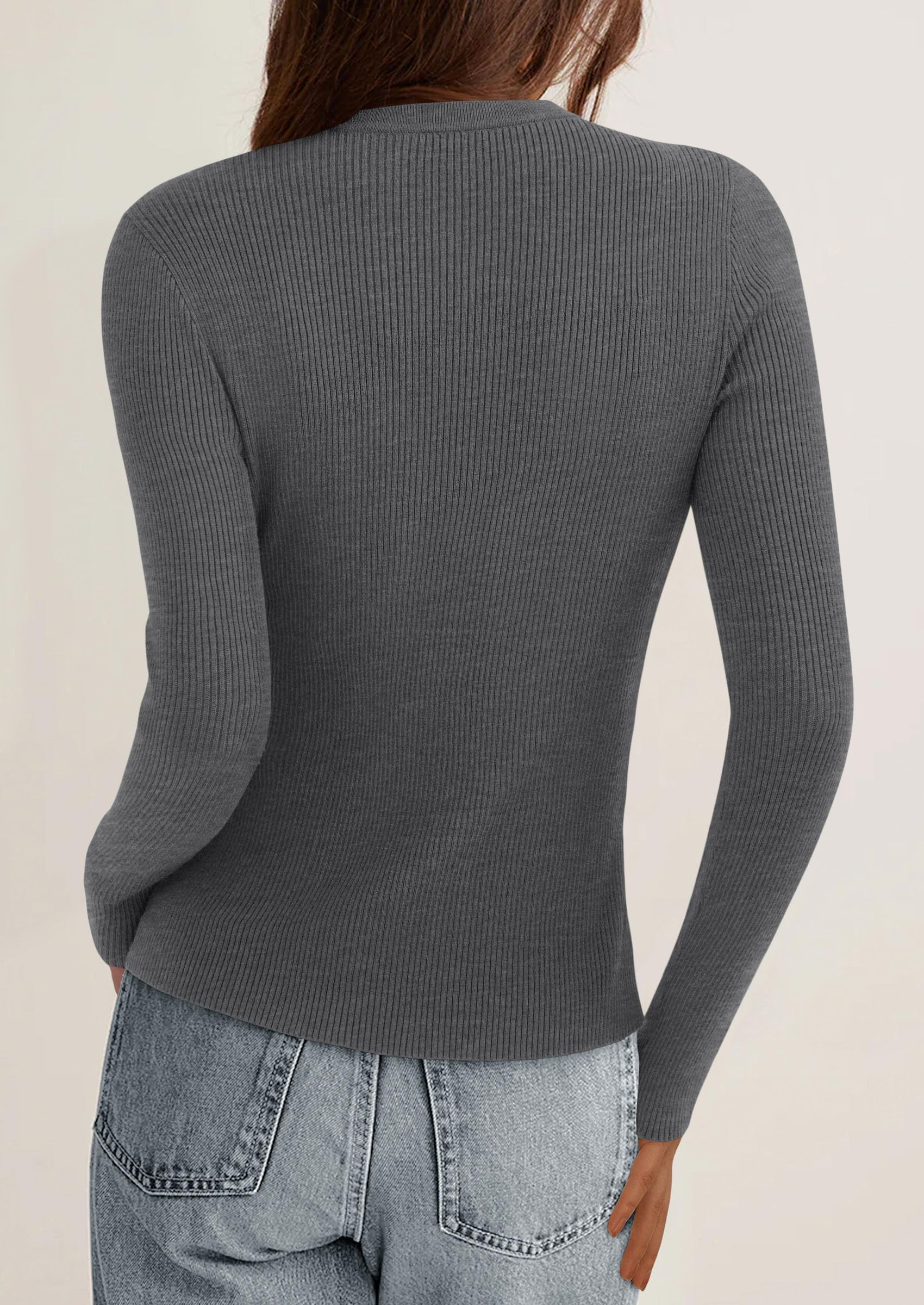 Women's Fall Lightweight Cardigan Sweaters,Grey,S