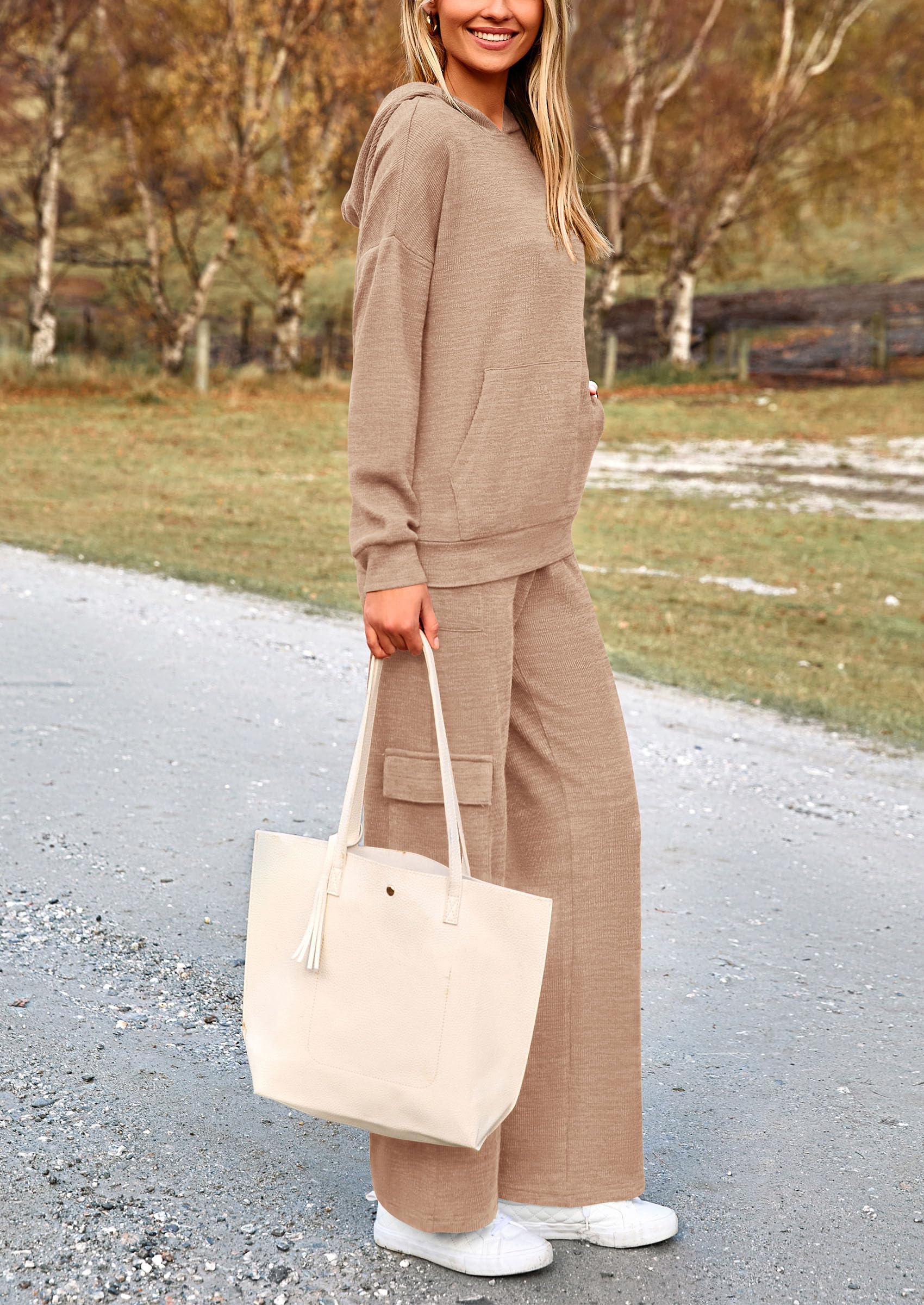 Track Sweat Suits for Women 2 Piece Matching Athleisure Sets