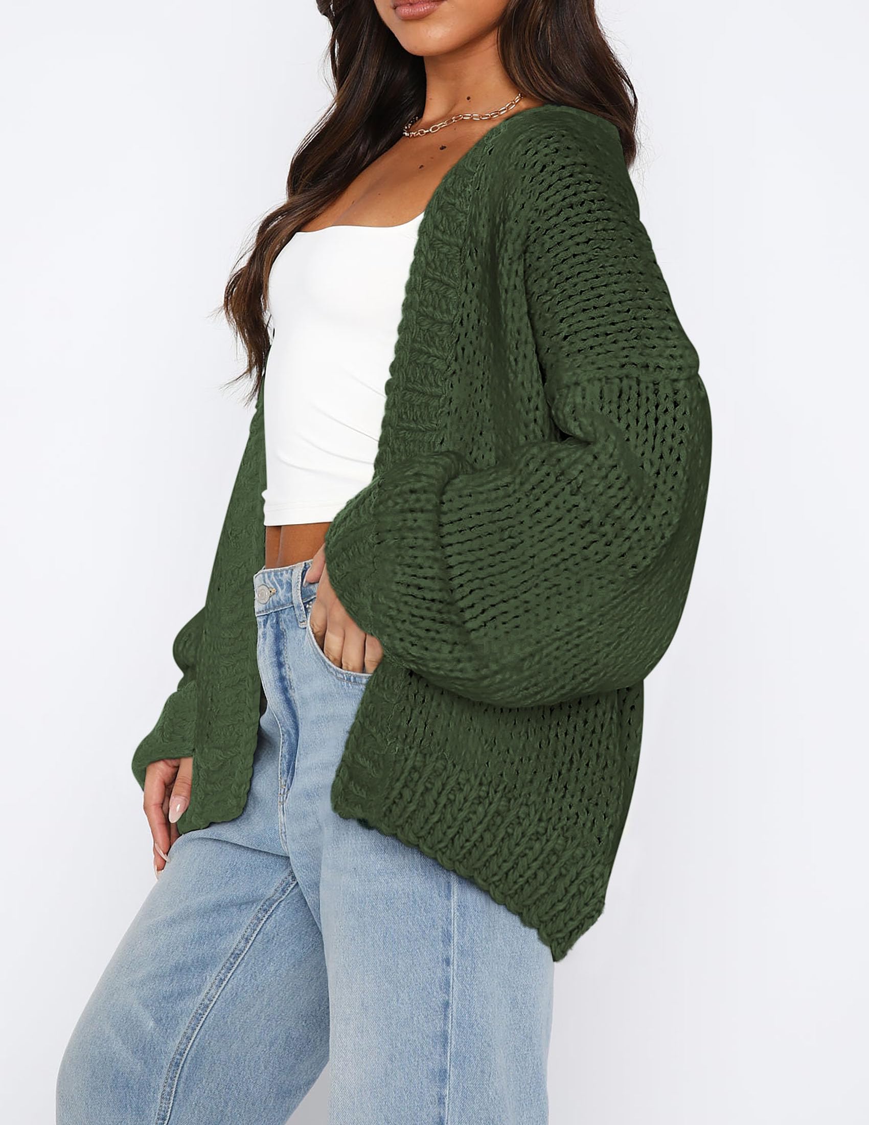 Cardigan Sweaters for Women Trendy Fall Fashion Knit Sweaters