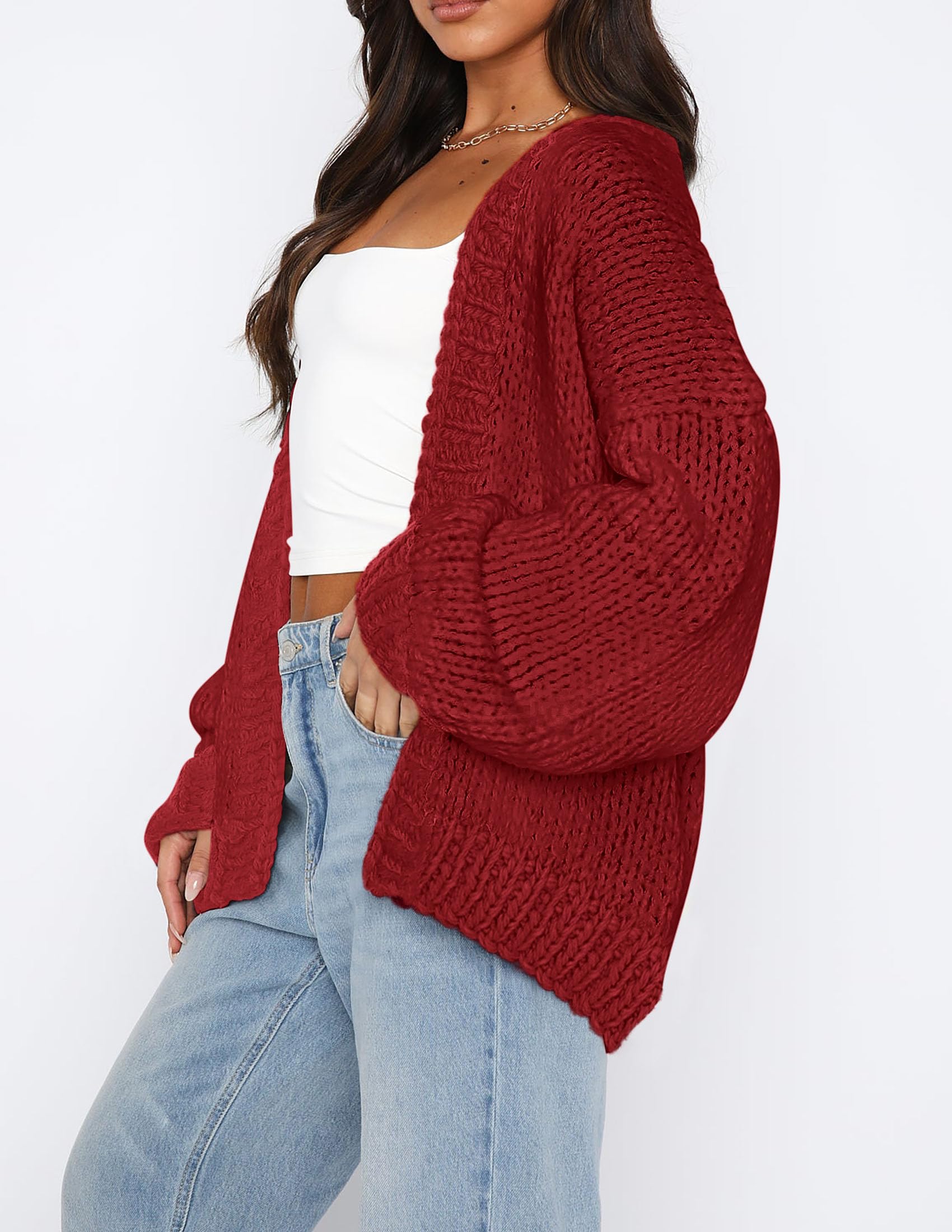 Cardigan Sweaters for Women Trendy Fall Fashion Knit Sweaters