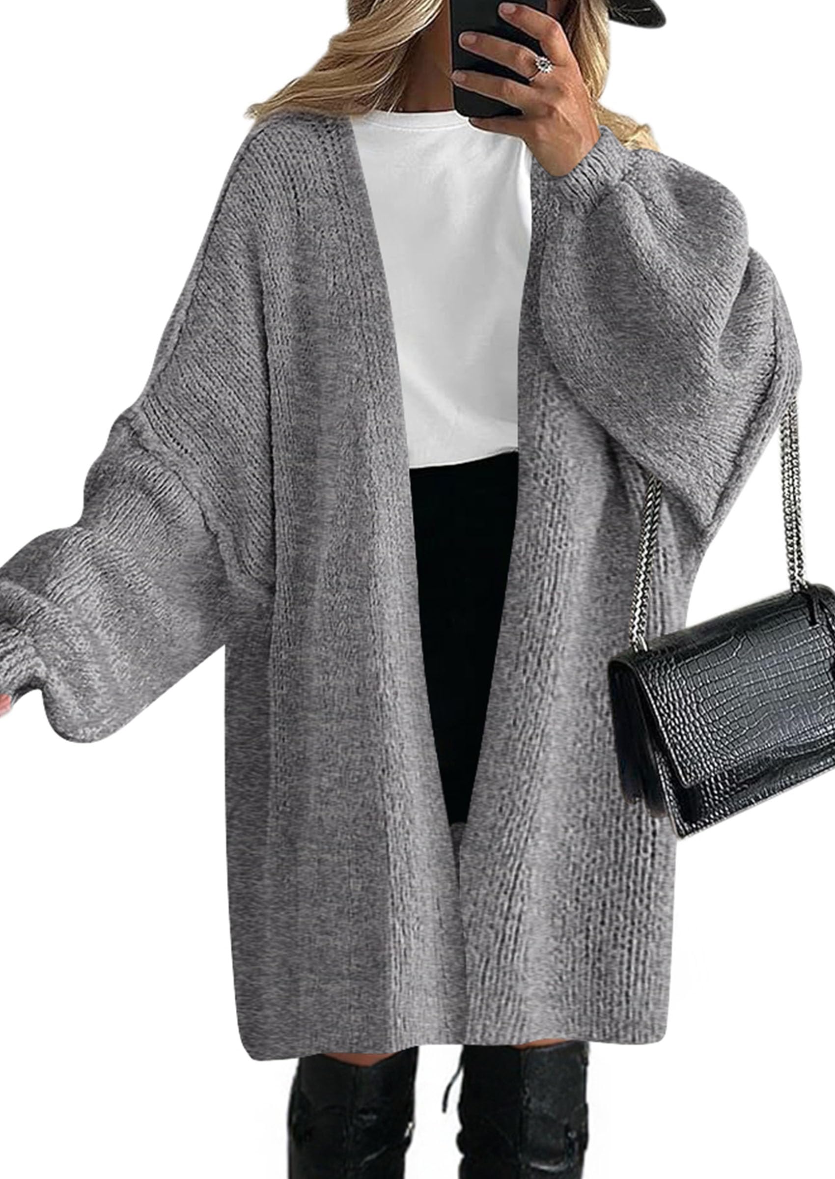 Cardigan Sweaters for Women Fall Oversized Long Cardigans