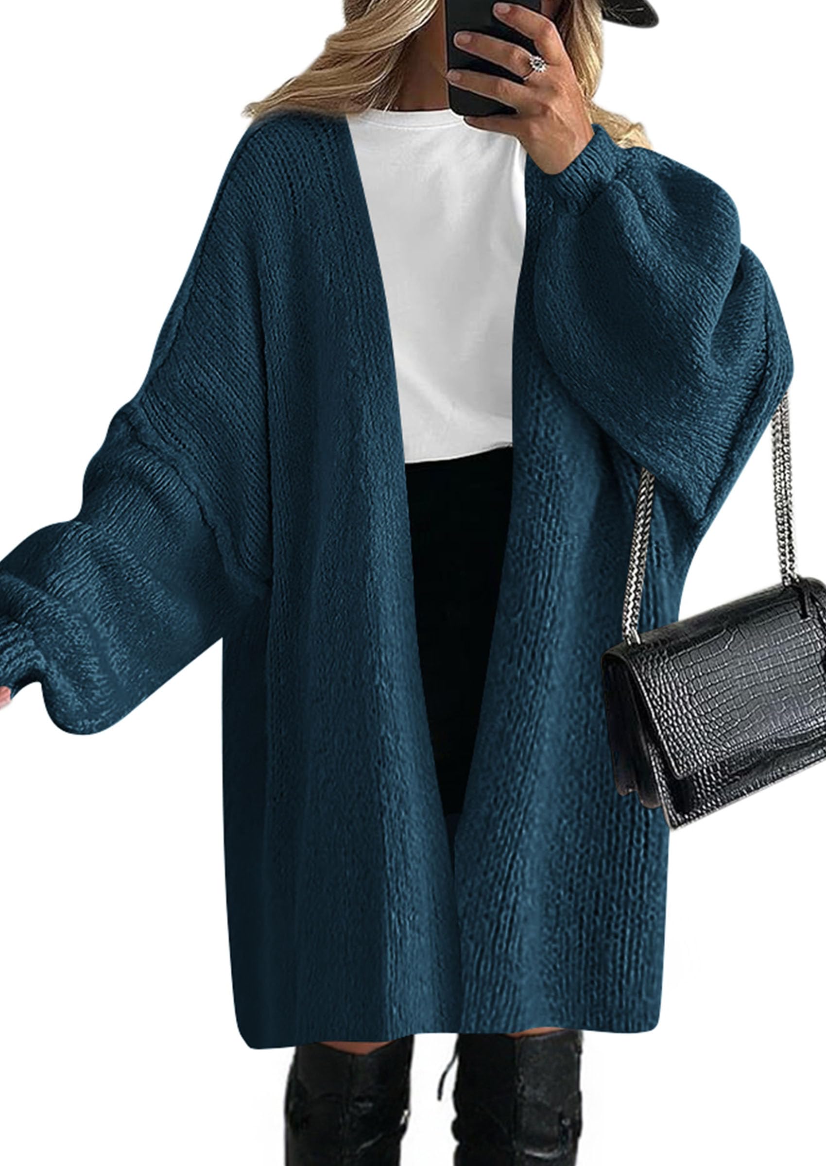 Cardigan Sweaters for Women Fall Oversized Long Cardigans