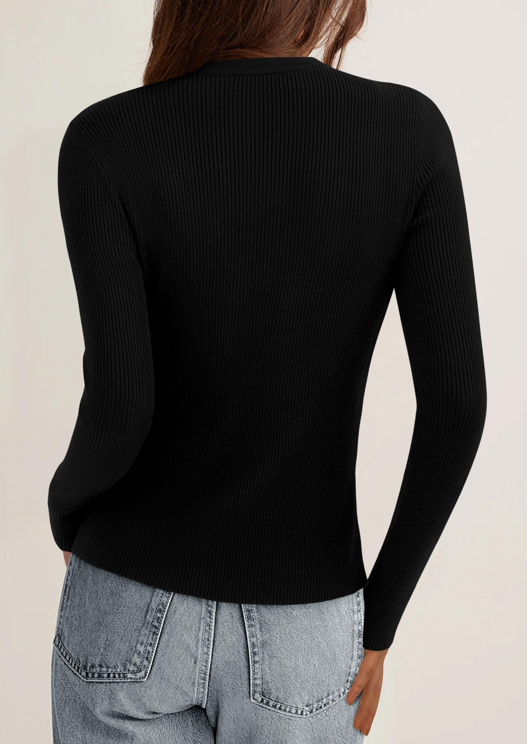 Women's Fall Lightweight Cardigan Sweaters,Black,S