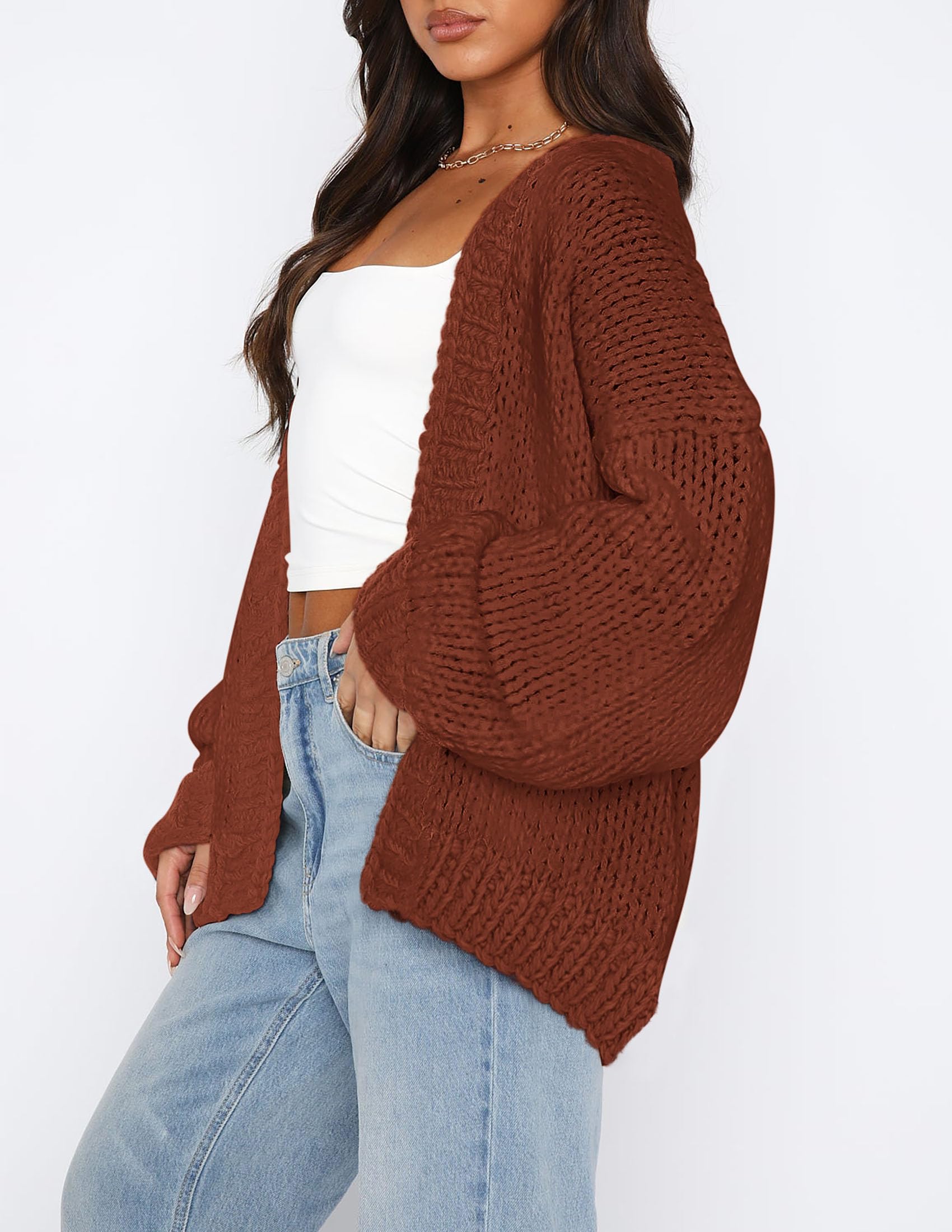 Cardigan Sweaters for Women Trendy Fall Fashion Knit Sweaters