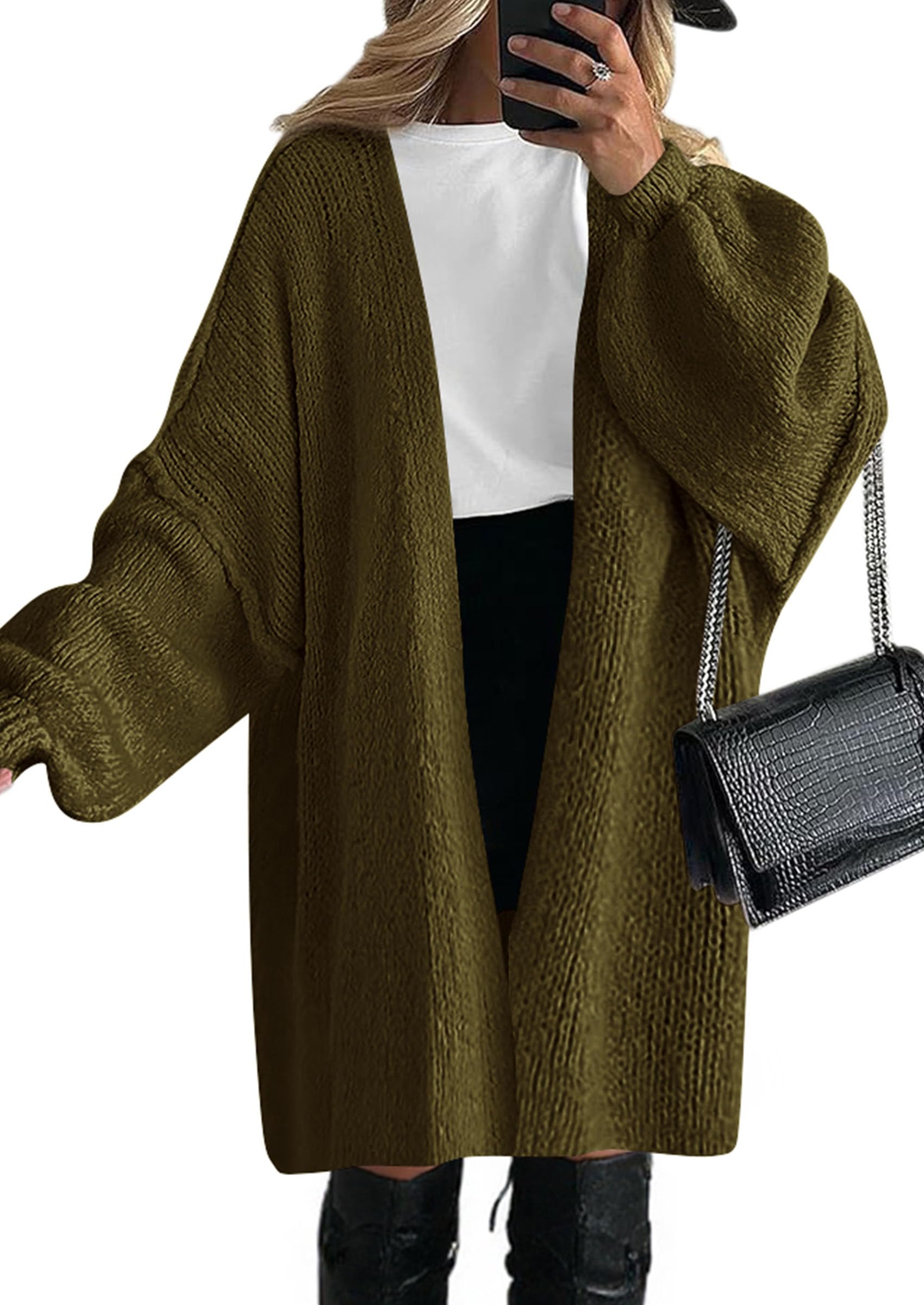 Cardigan Sweaters for Women Fall Oversized Long Cardigans