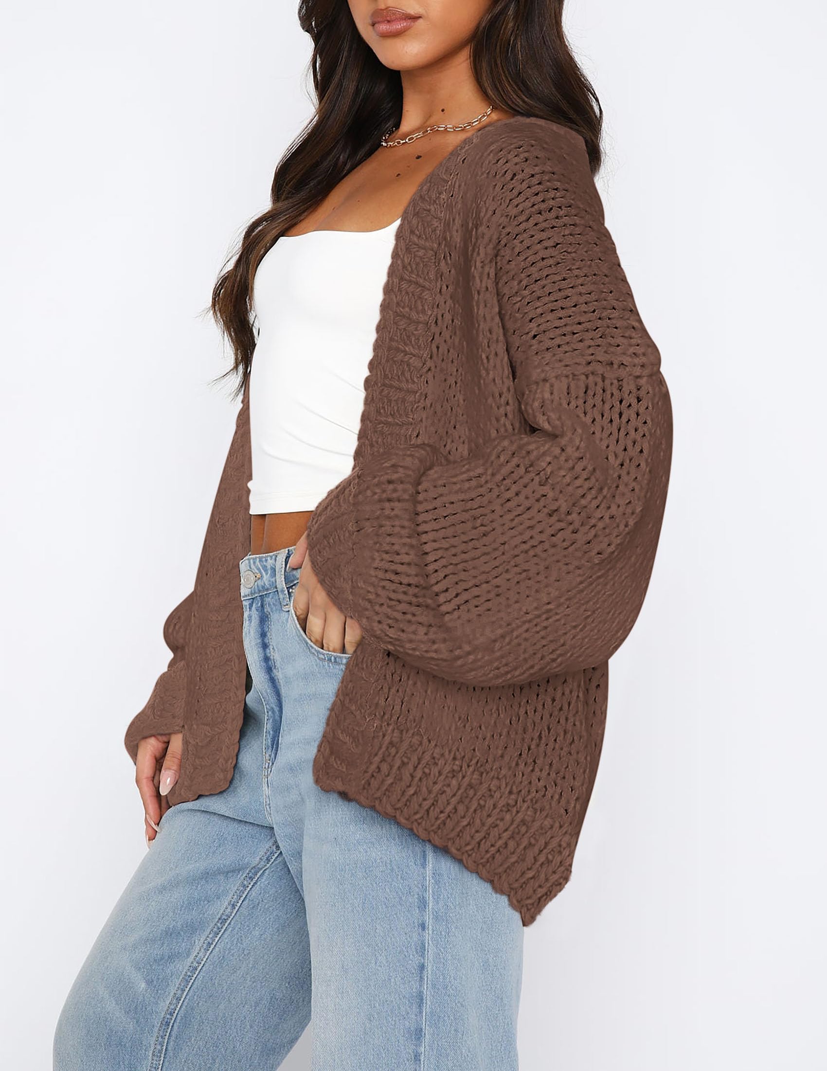 Cardigan Sweaters for Women Trendy Fall Fashion Knit Sweaters