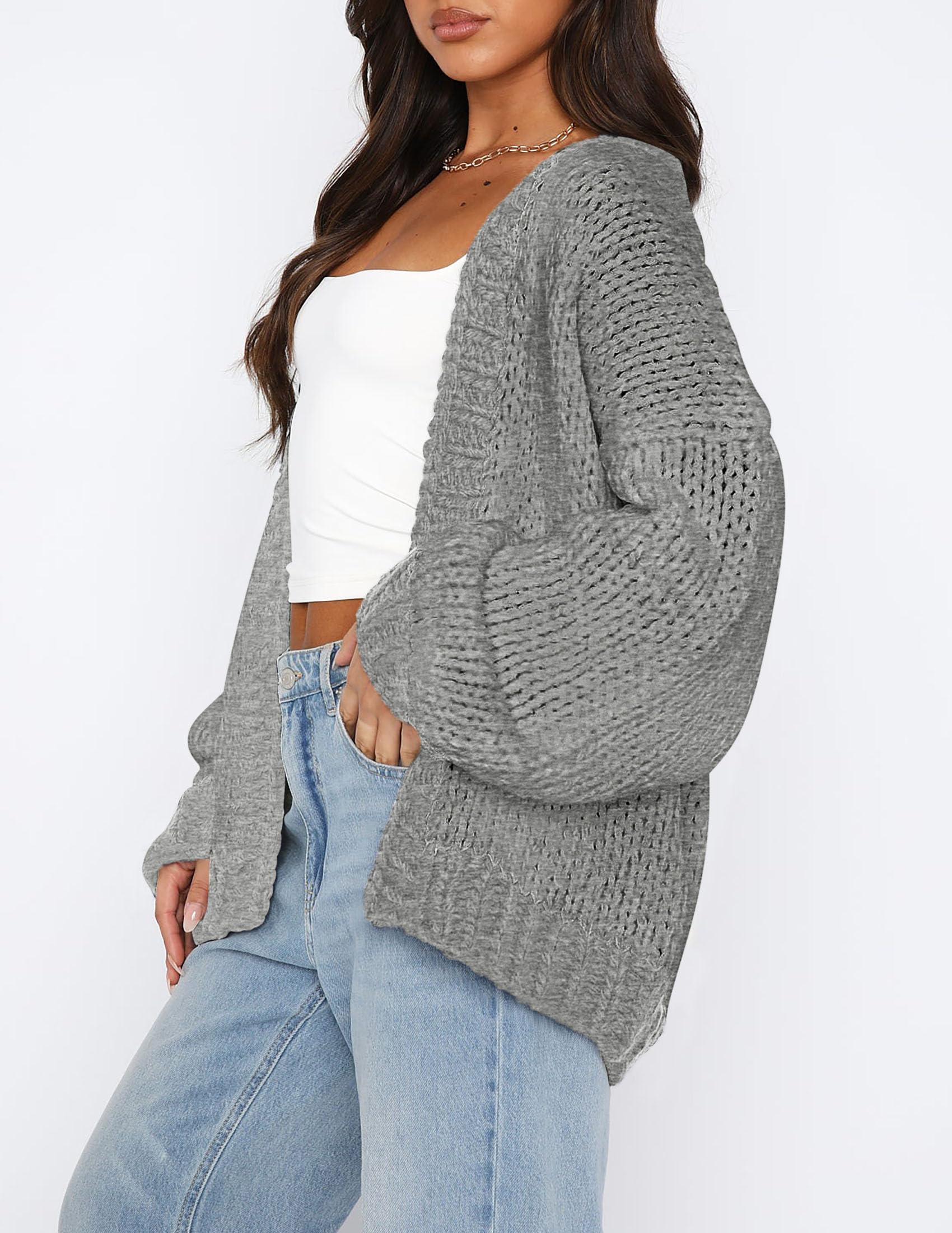 Cardigan Sweaters for Women Trendy Fall Fashion Knit Sweaters