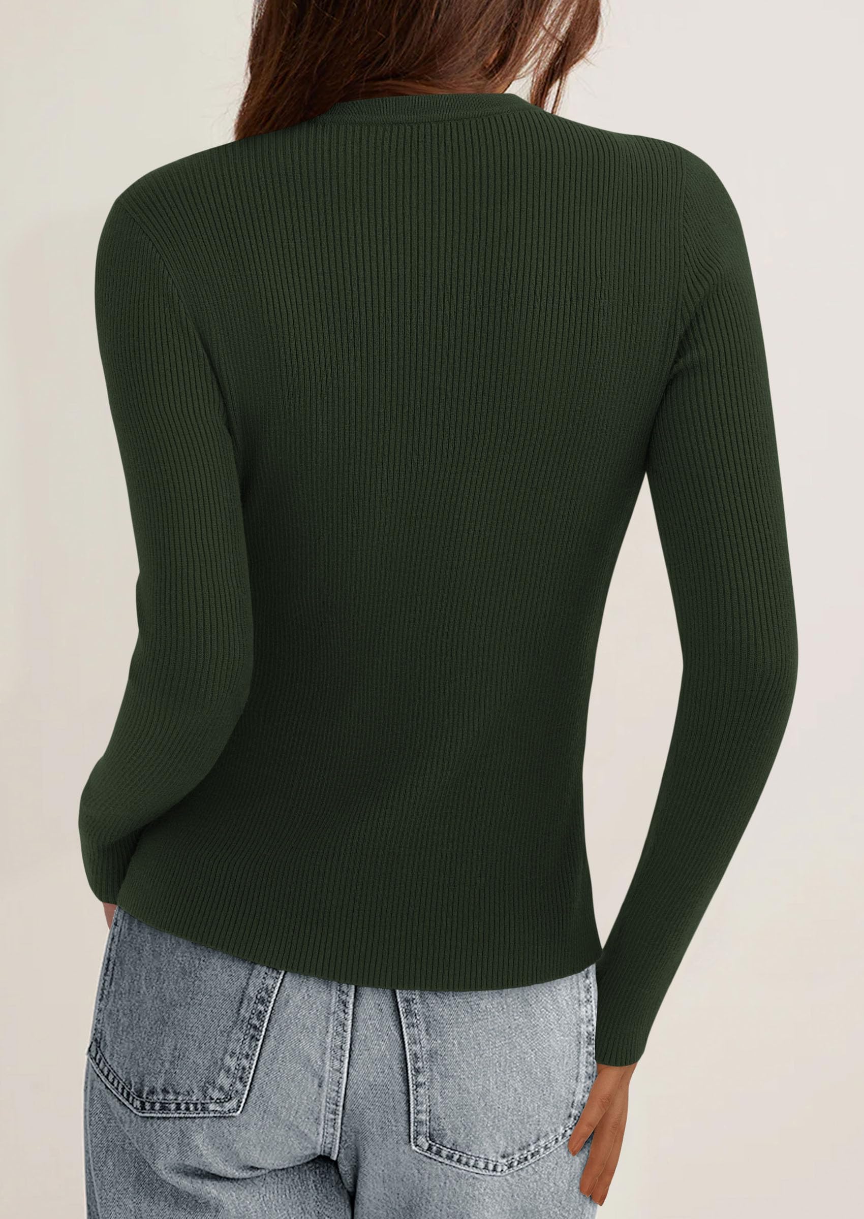 Women's Fall Lightweight Cardigan Sweaters,Army Green,S