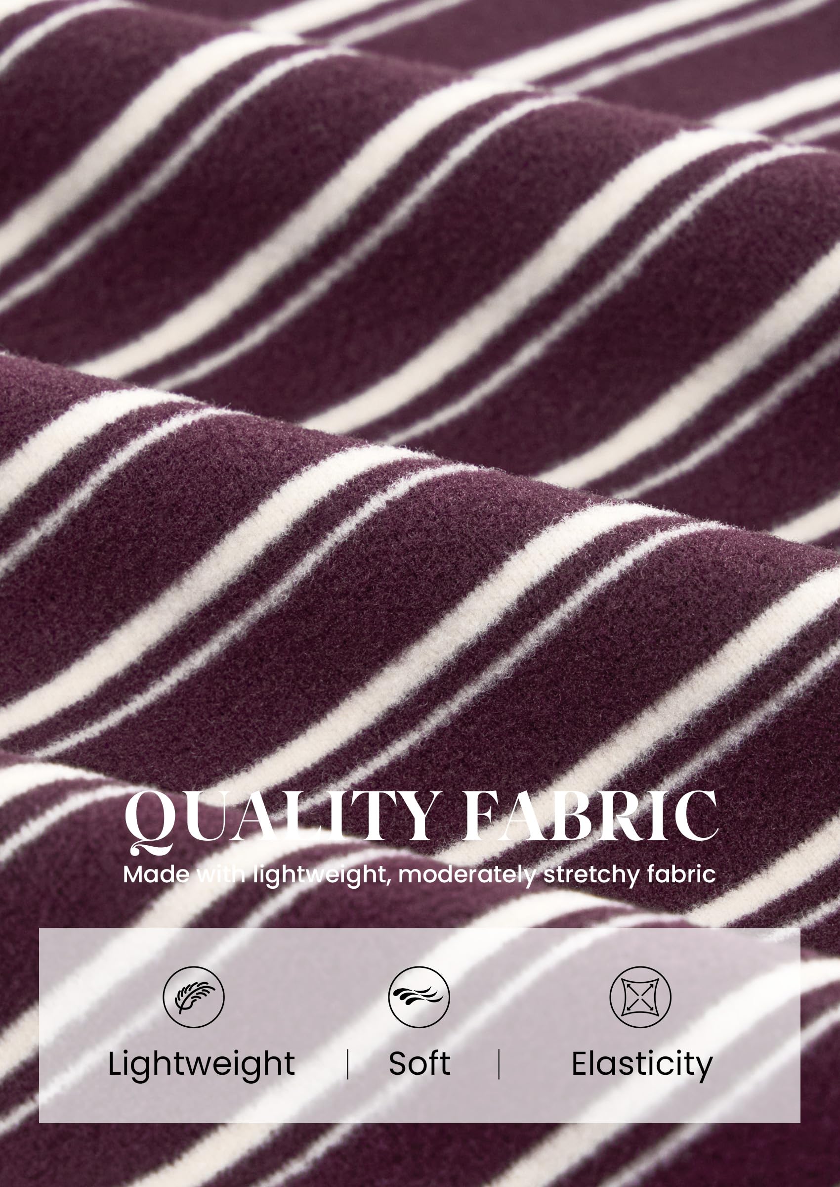 Lounge Sets for Women Fall 2 Piece Knit Matching Striped Set