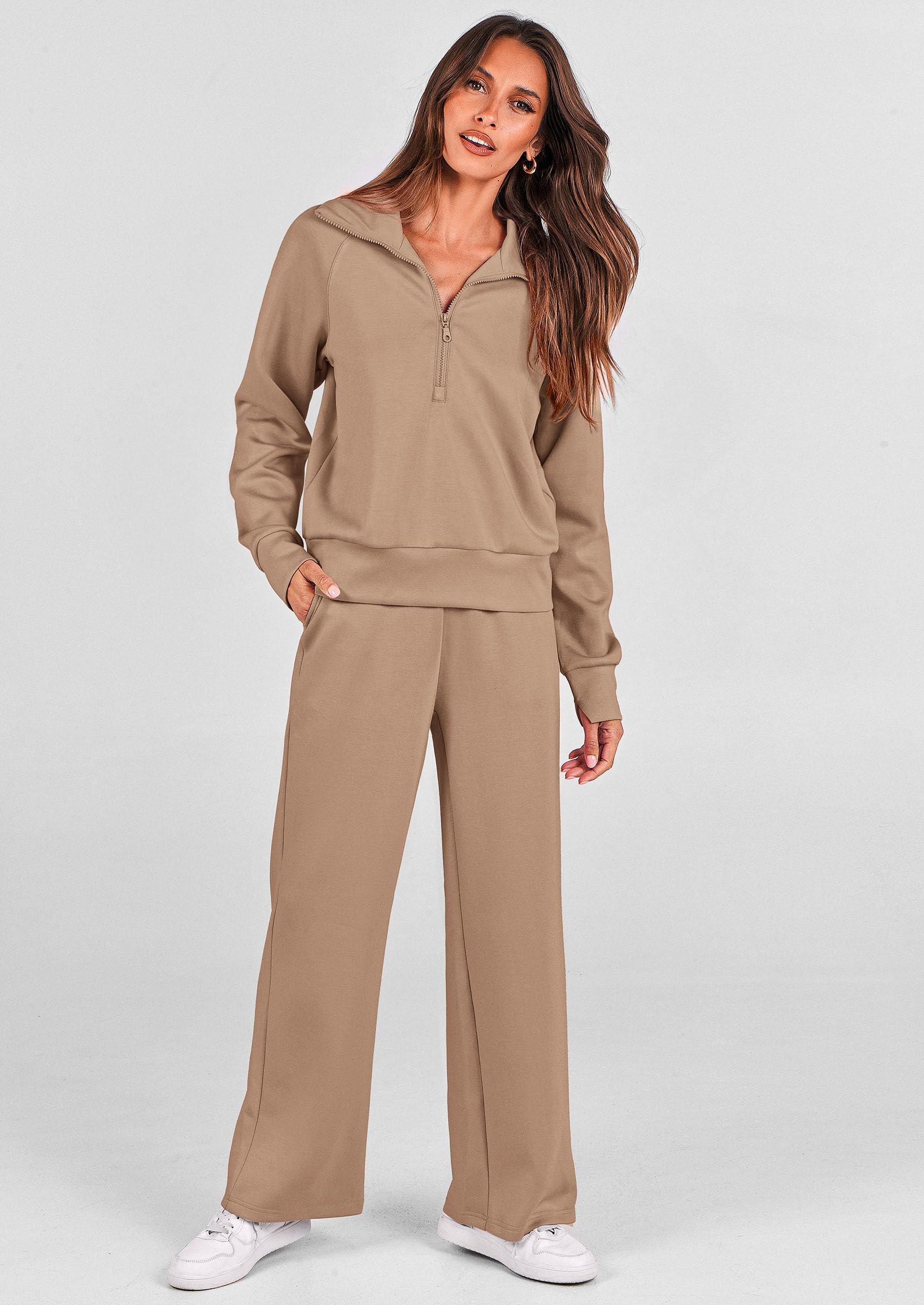 Women's 2 Piece Matching Lounge Set Sweatsuits