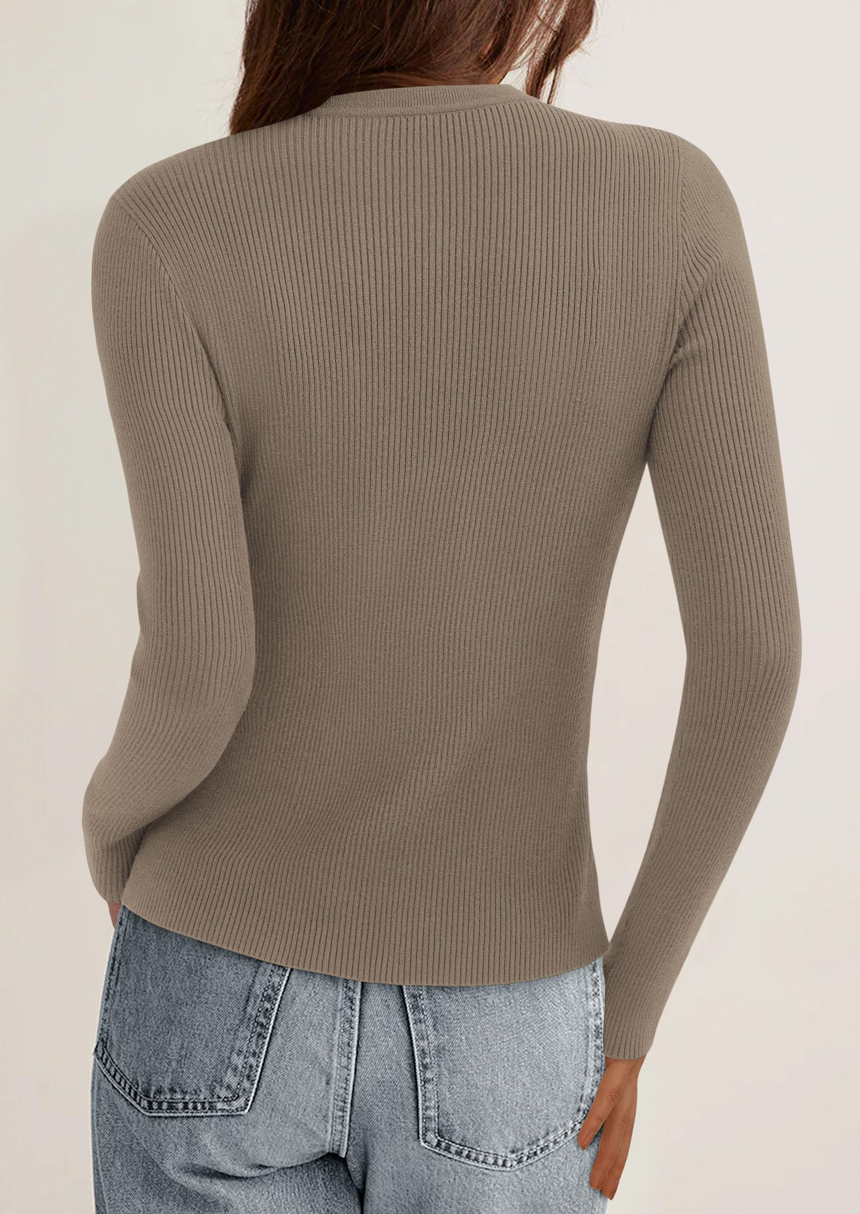Women's Fall Lightweight Cardigan Sweaters,Taupe,S