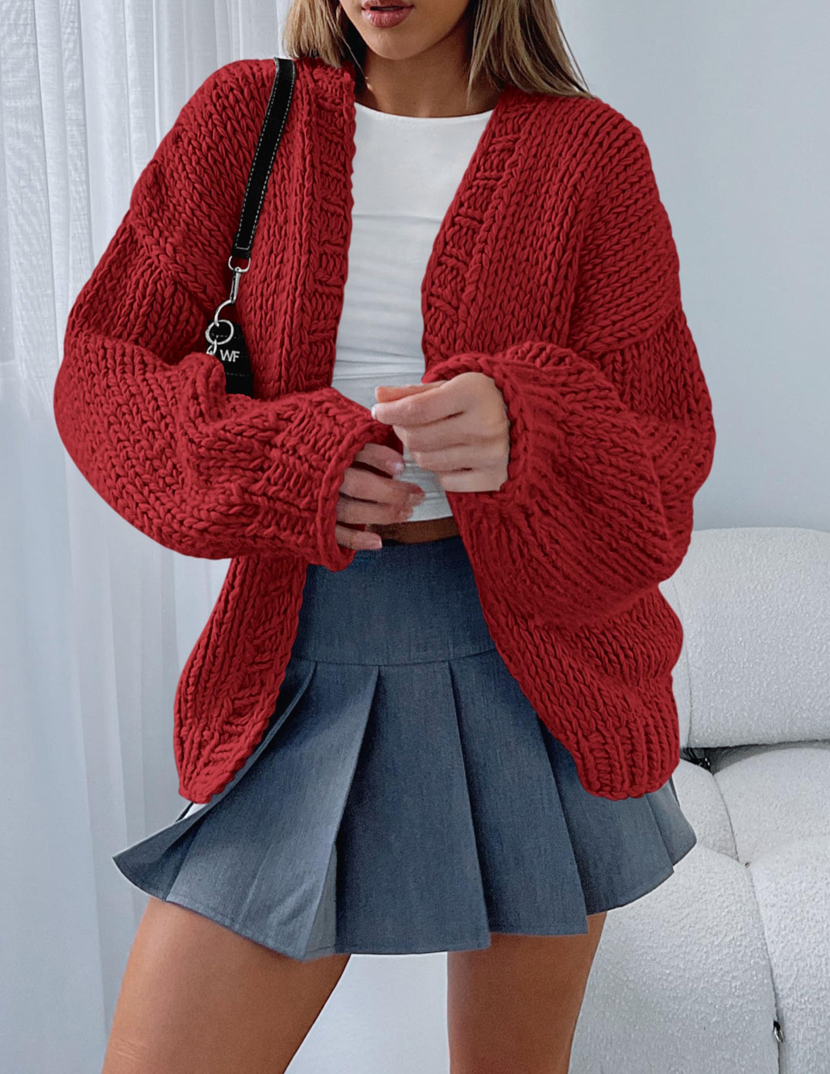 Cardigan Sweaters for Women Trendy Fall Fashion Knit Sweaters