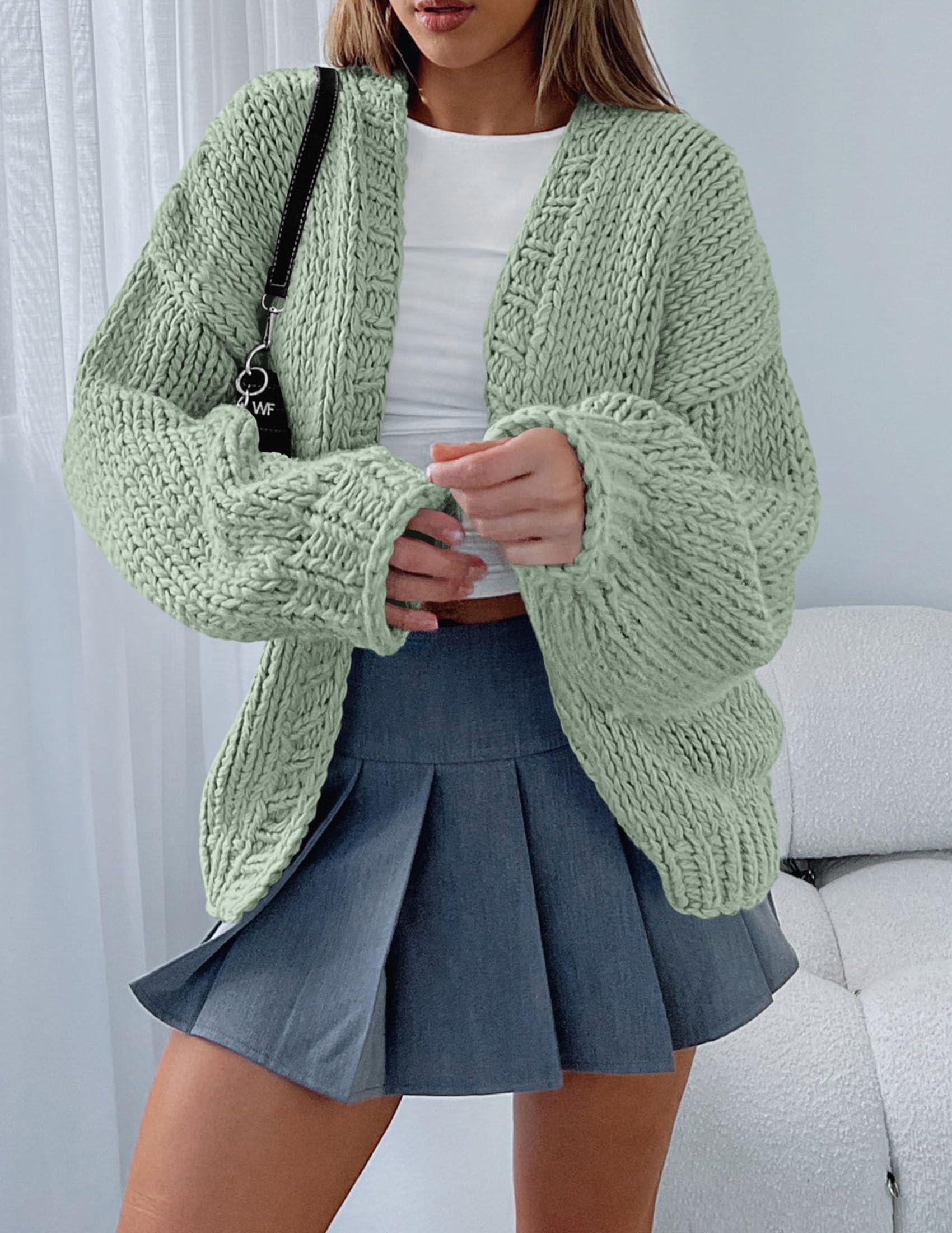 Cardigan Sweaters for Women Trendy Fall Fashion Knit Sweaters