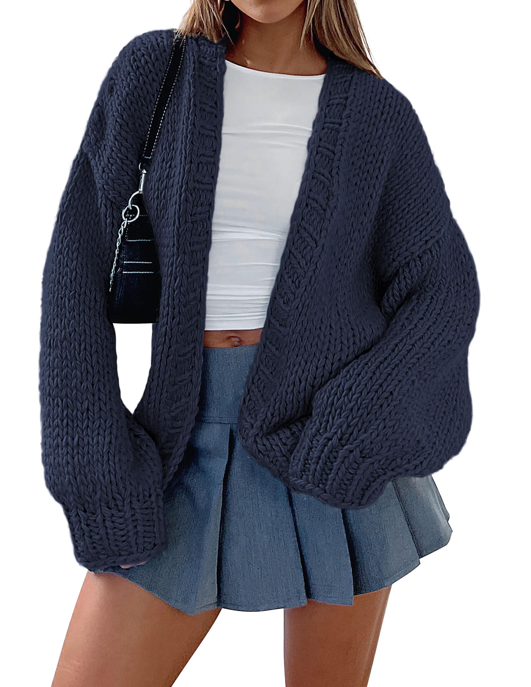 Cardigan Sweaters for Women Trendy Fall Fashion Knit Sweaters