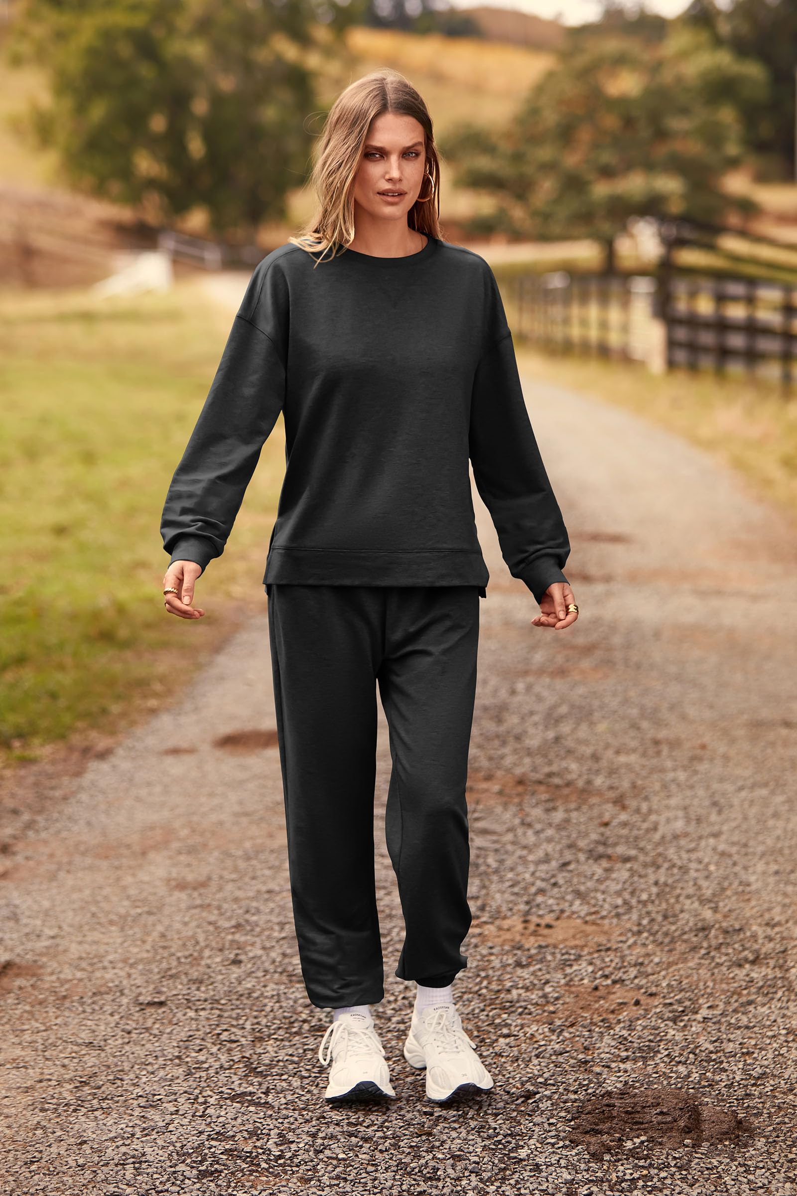 Women's Pajama Sets Casual 2 Piece Fall Matching Lounge Set
