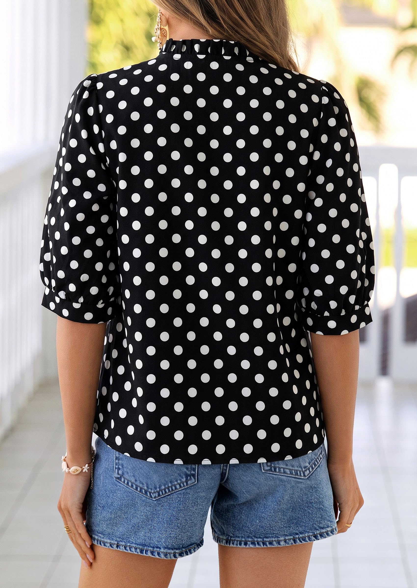 Women's Summer Floral Boho Dressy Casual Tops