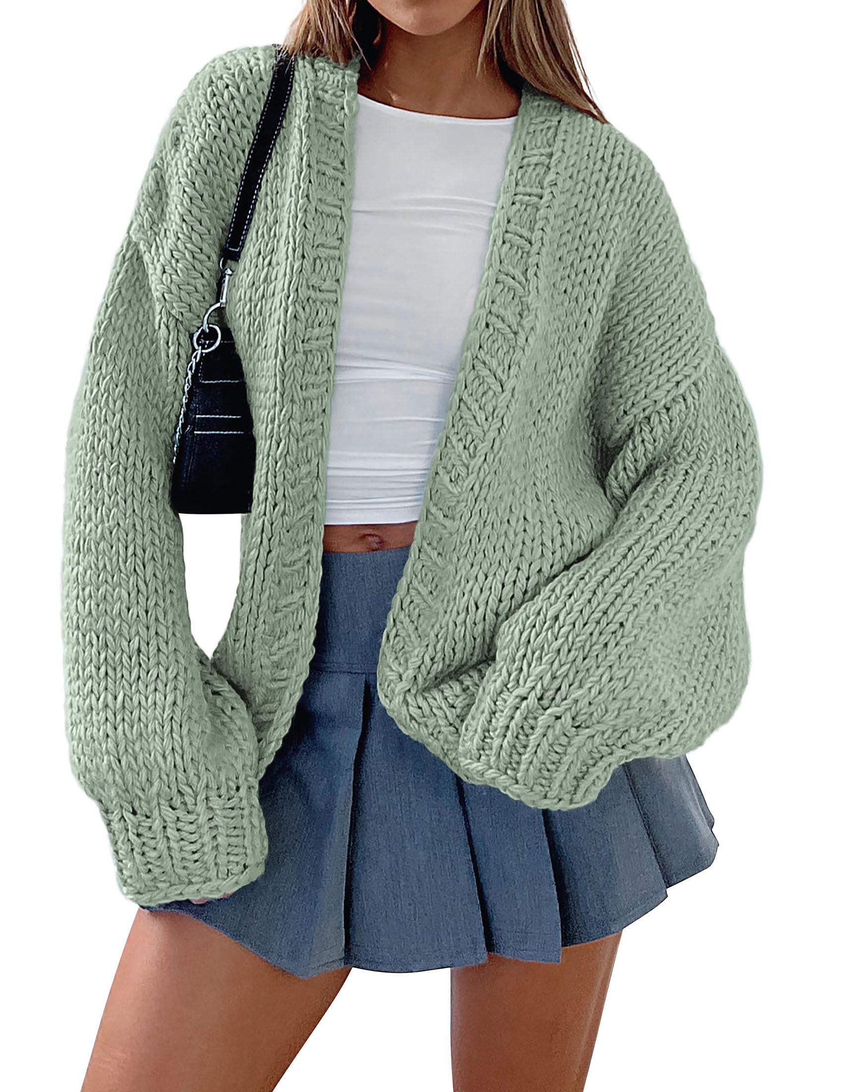 Cardigan Sweaters for Women Trendy Fall Fashion Knit Sweaters