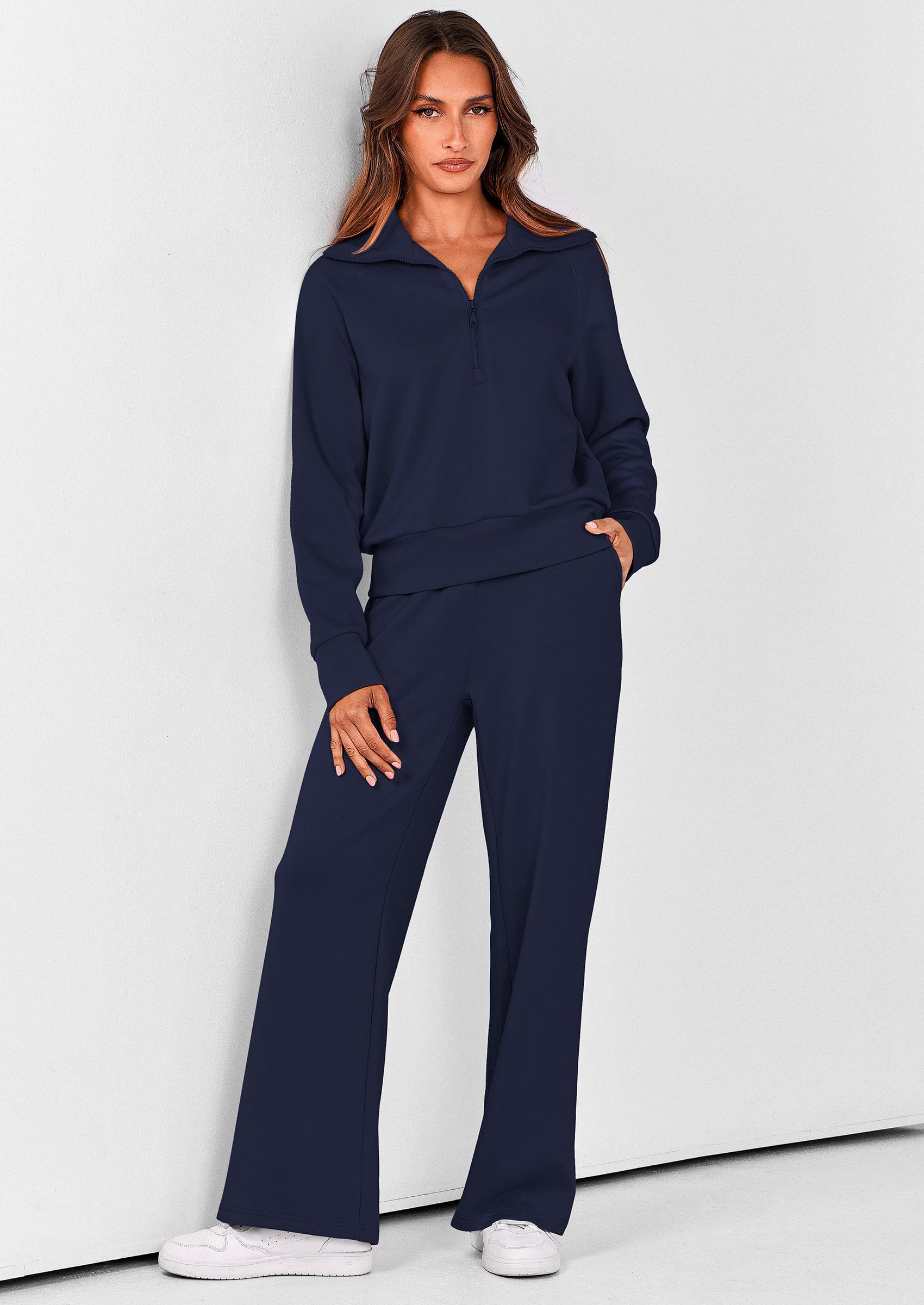 Women's 2 Piece Matching Lounge Set Sweatsuits