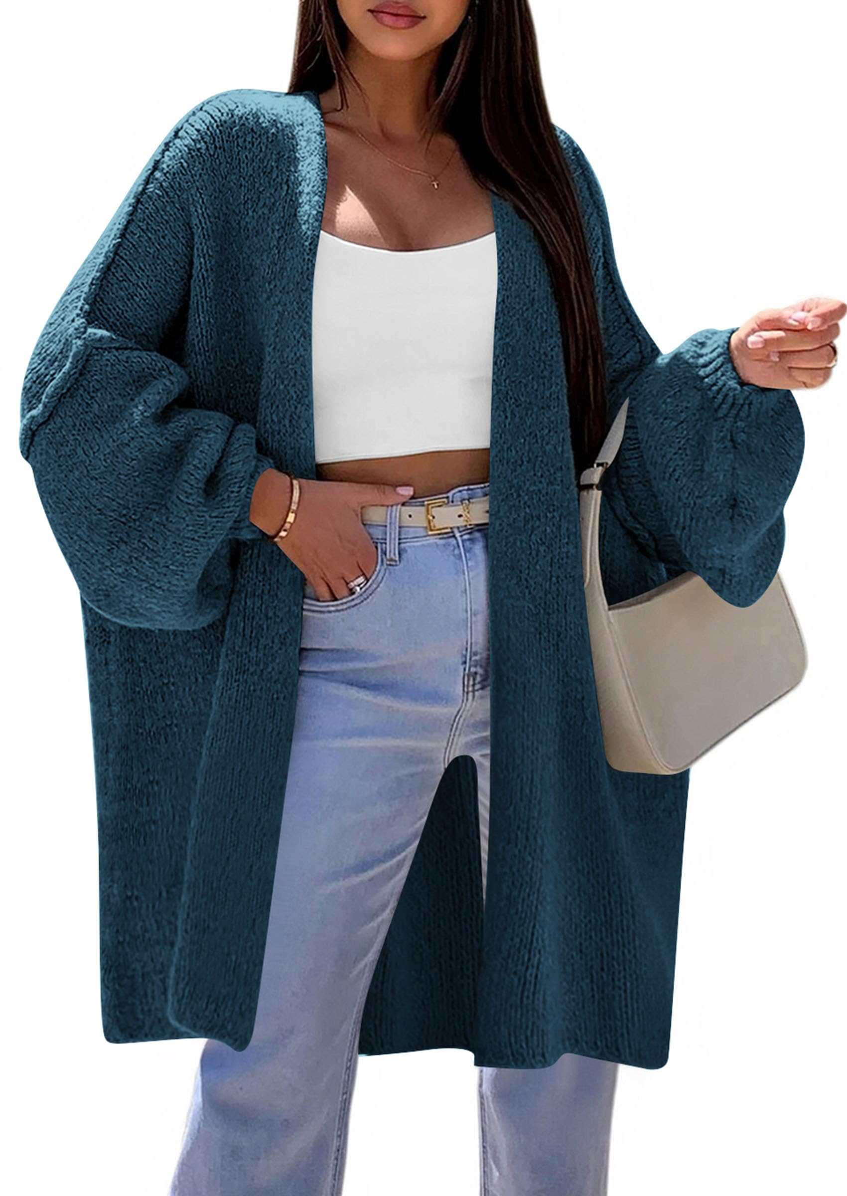 Cardigan Sweaters for Women Fall Oversized Long Cardigans