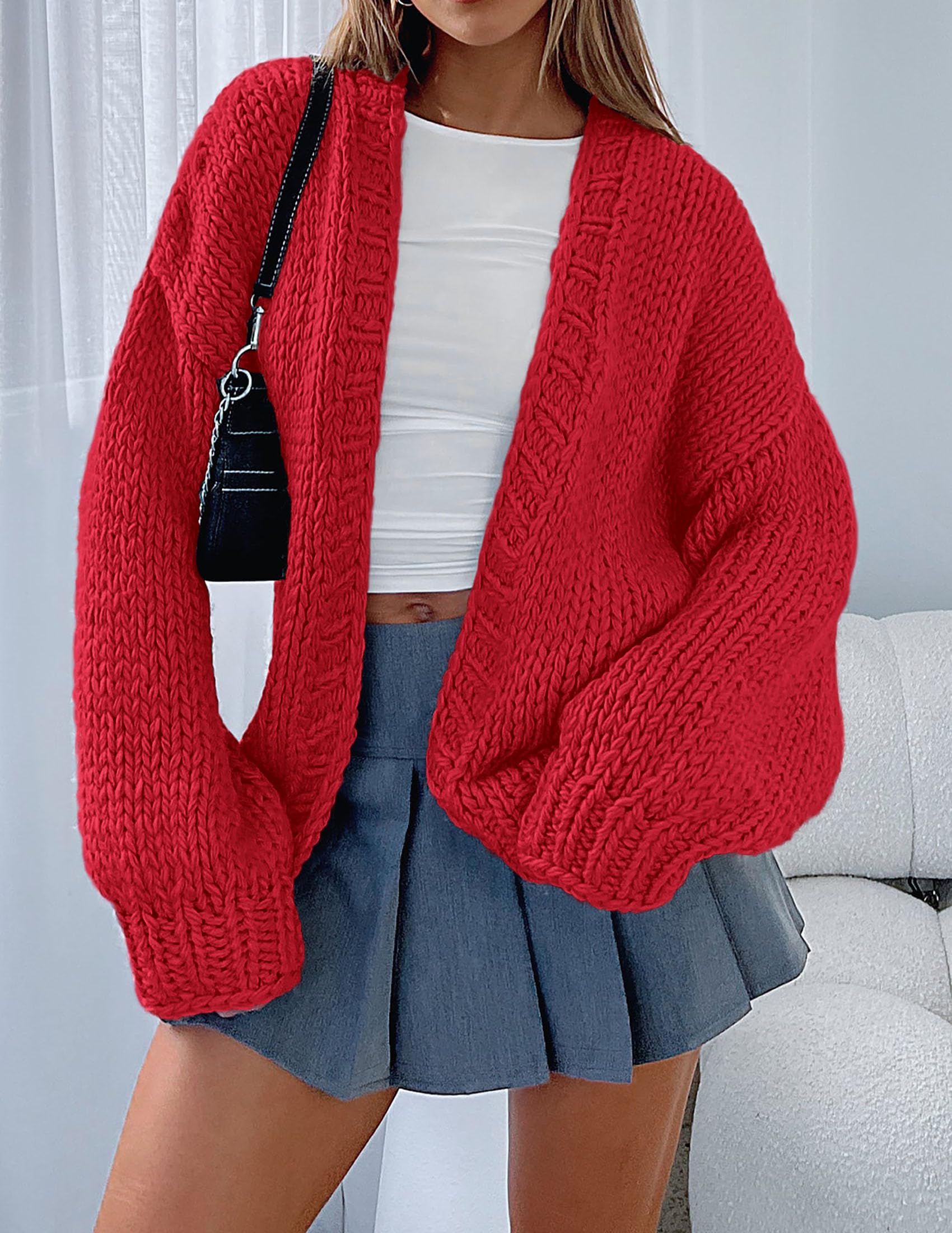 Cardigan Sweaters for Women Trendy Fall Fashion Knit Sweaters