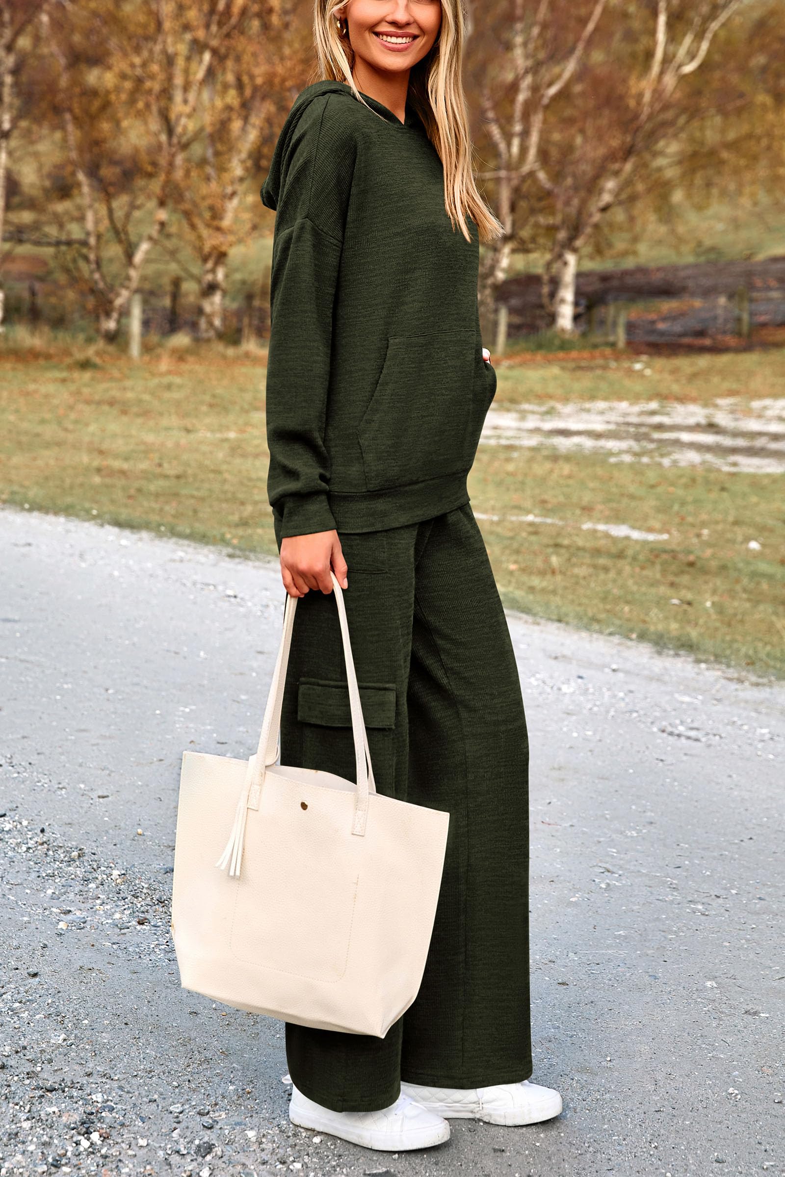 Track Sweat Suits for Women 2 Piece Matching Athleisure Sets