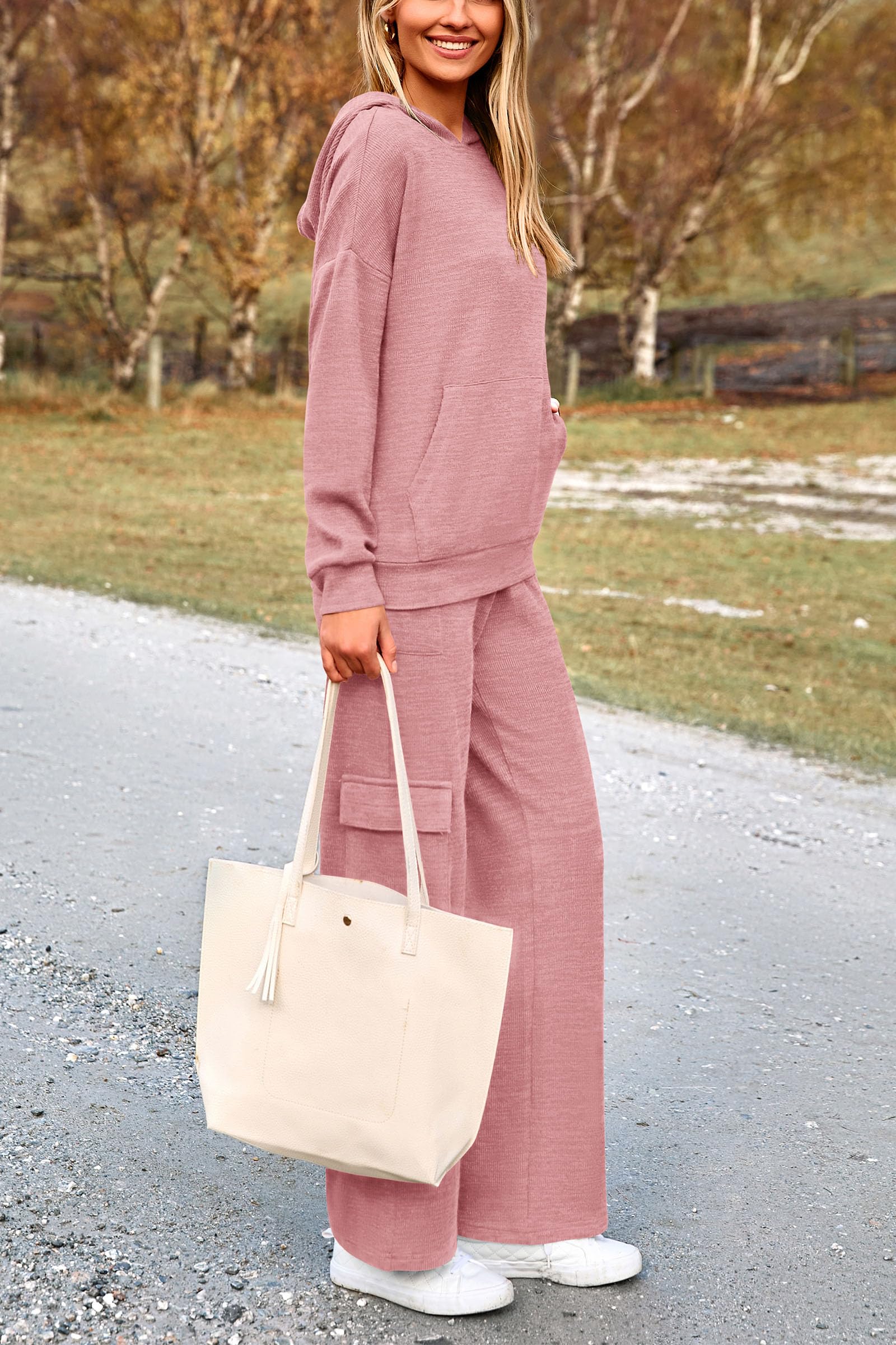 Track Sweat Suits for Women 2 Piece Matching Athleisure Sets