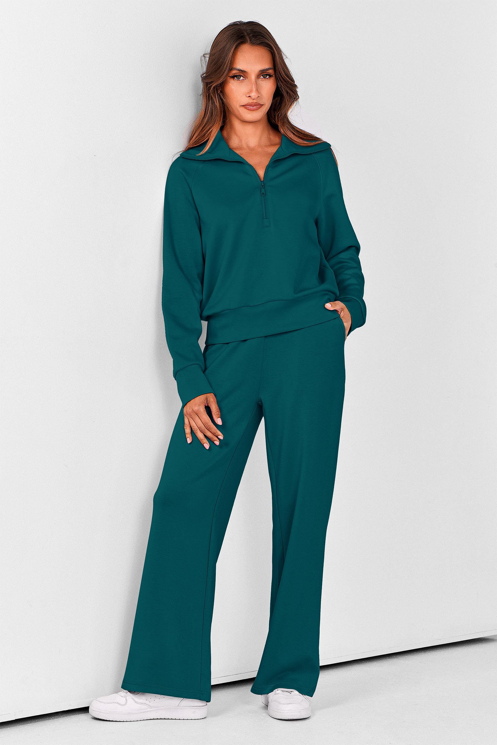 Women's 2 Piece Matching Lounge Set Sweatsuits