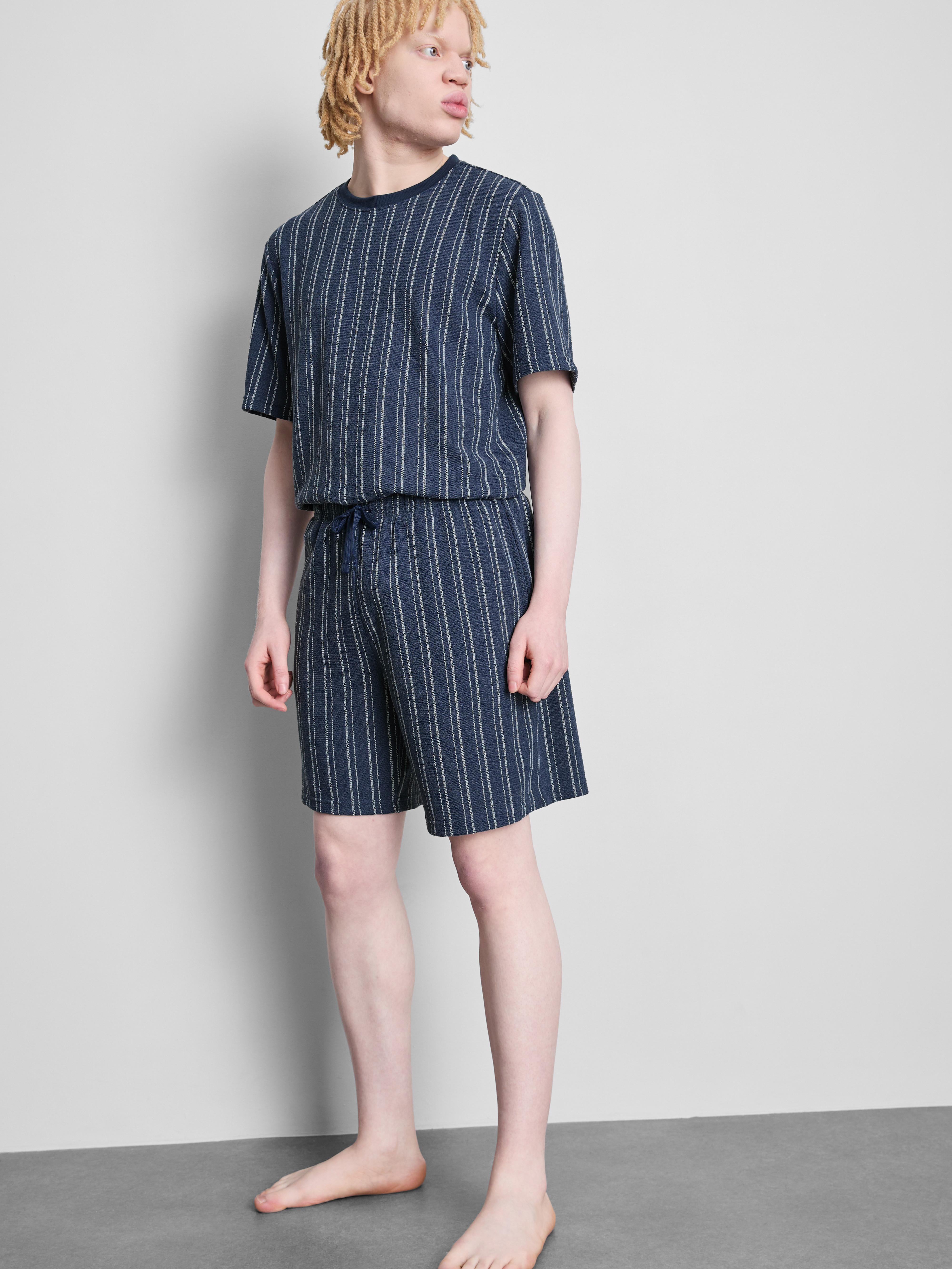 Striped Pajama Shorts
