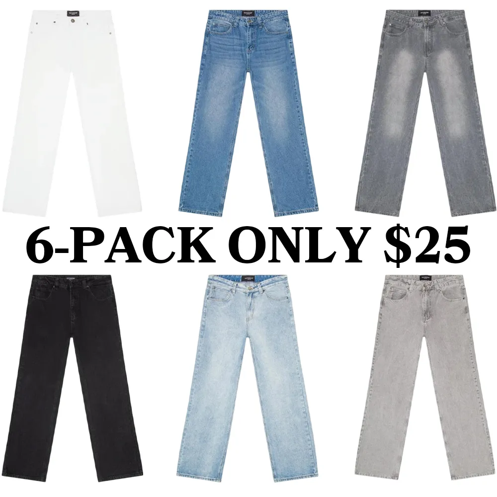 Baggy Denim Jeans – Baggy Fit 100% Cotton