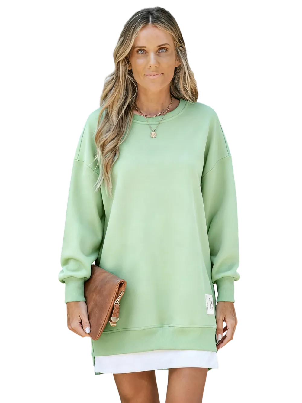 Women's long-sleeved pullover