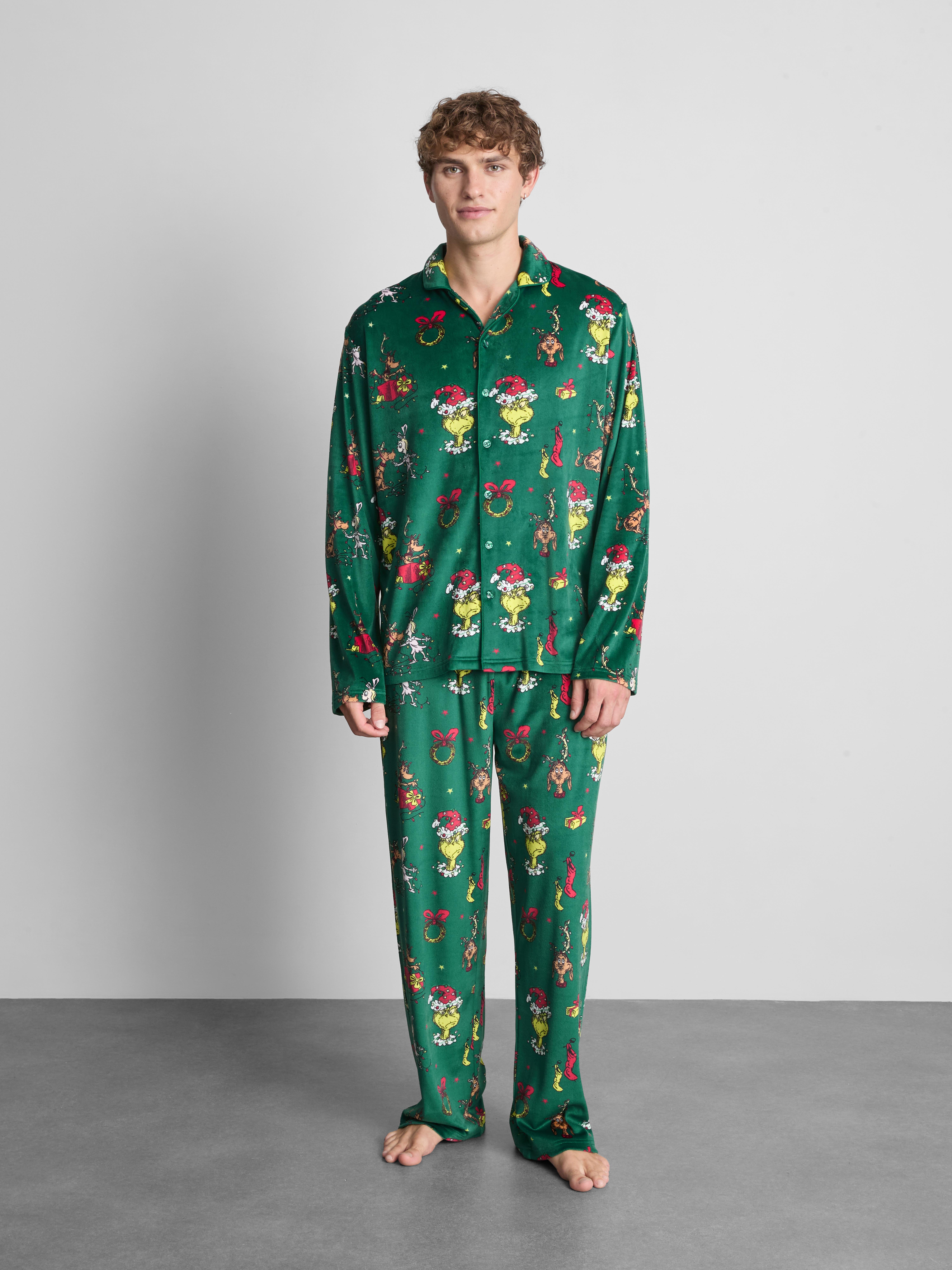 Men’s The Grinch Family Christmas Pajamas