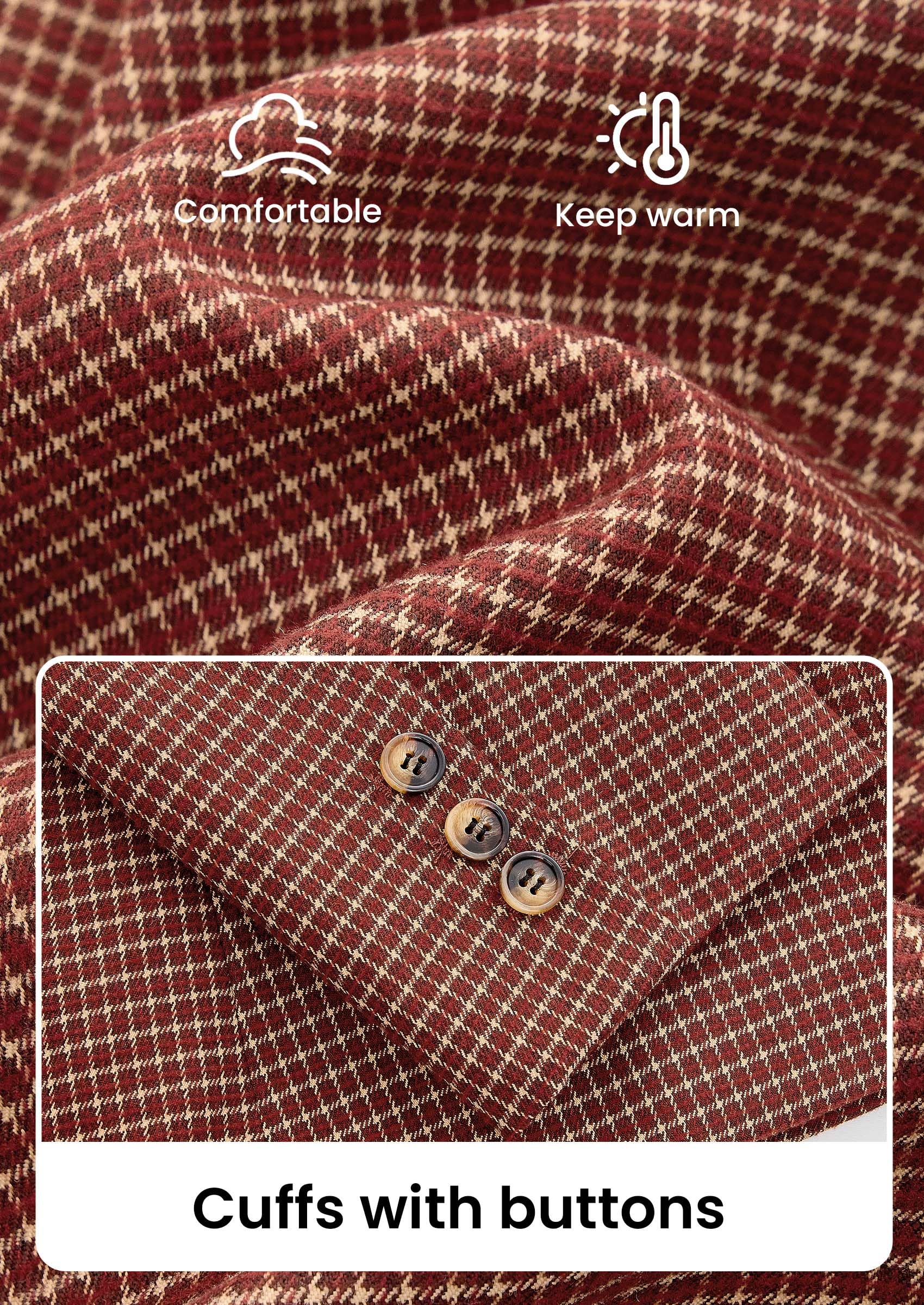 Fall Plaid Blazers for Women Business Casual Caramel S