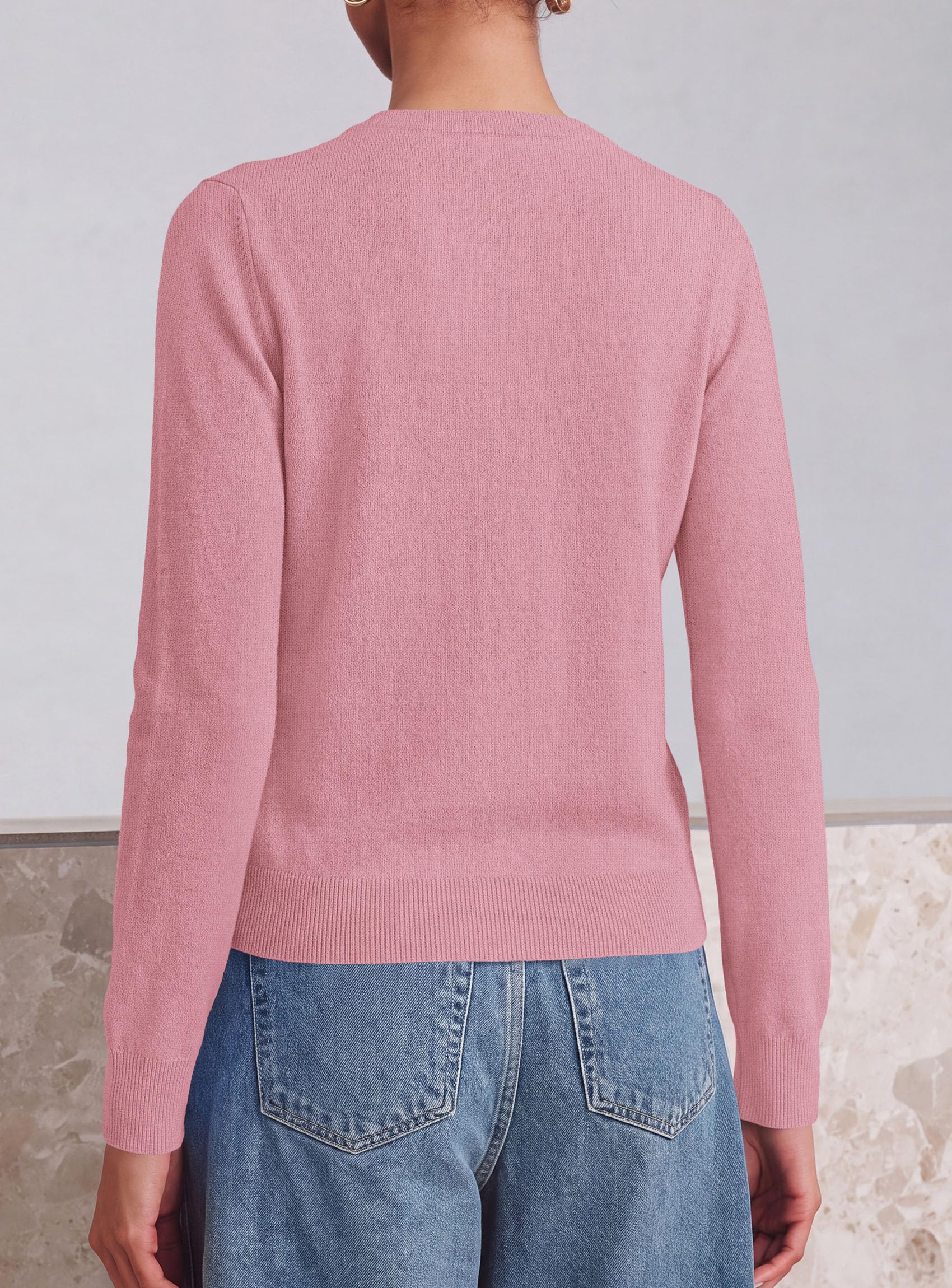 Lightweight Cardigans for Women Knit Button Up Fall Sweaters