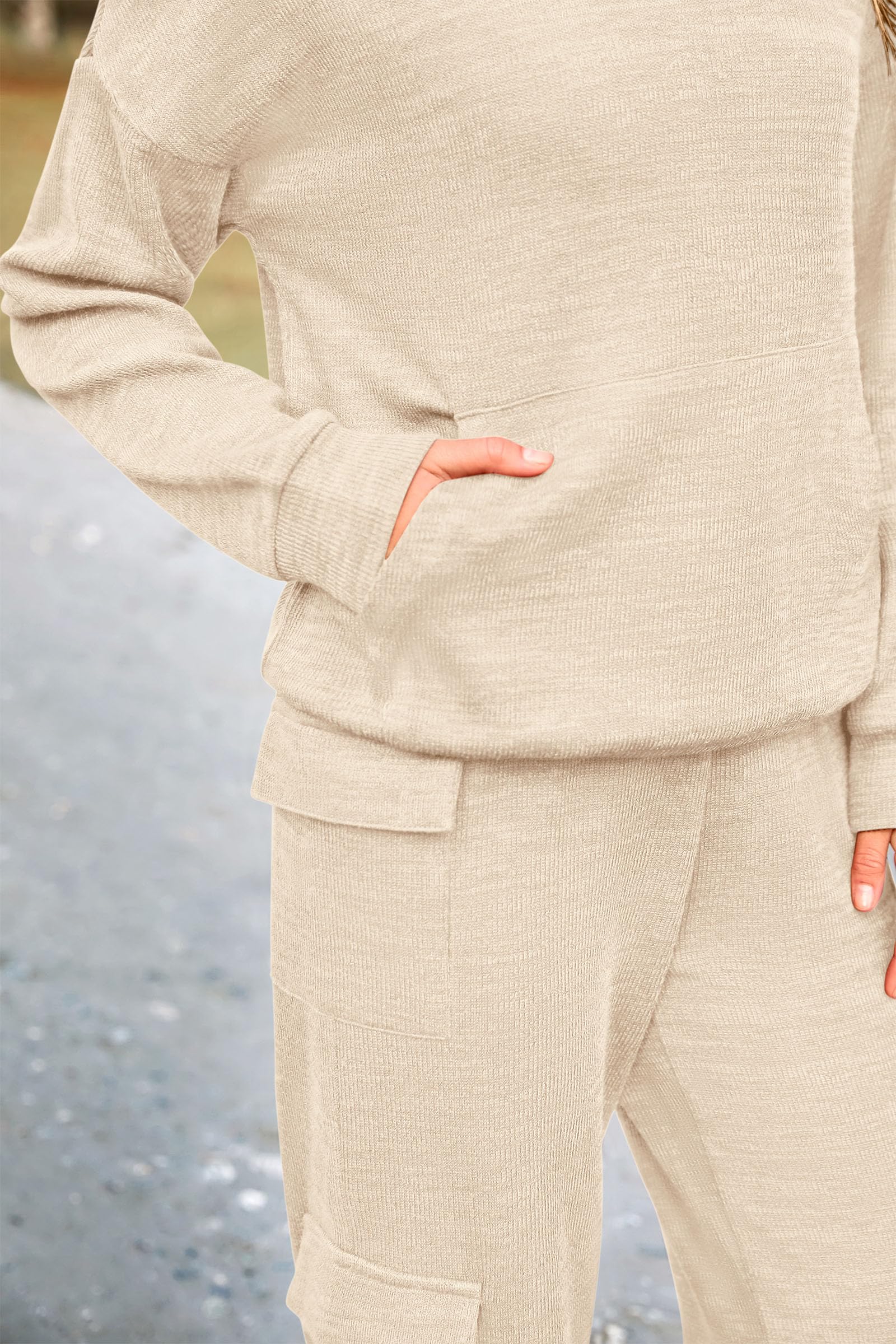 Track Sweat Suits for Women 2 Piece Matching Athleisure Sets
