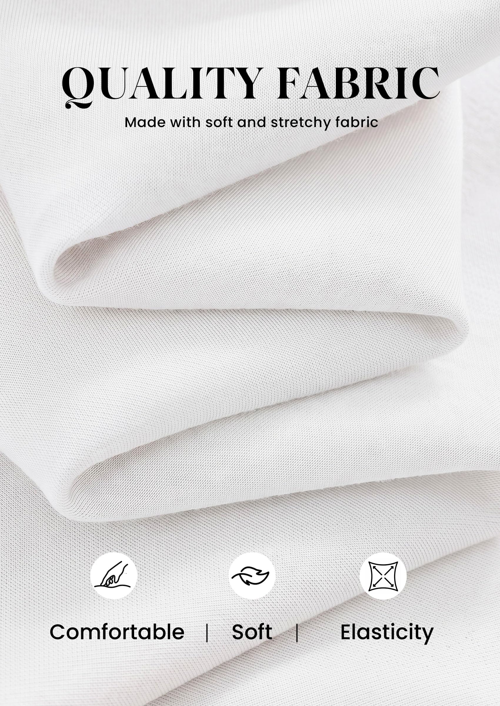 Women's 2 Piece Skirt Sets Matching Clothing (White,S)