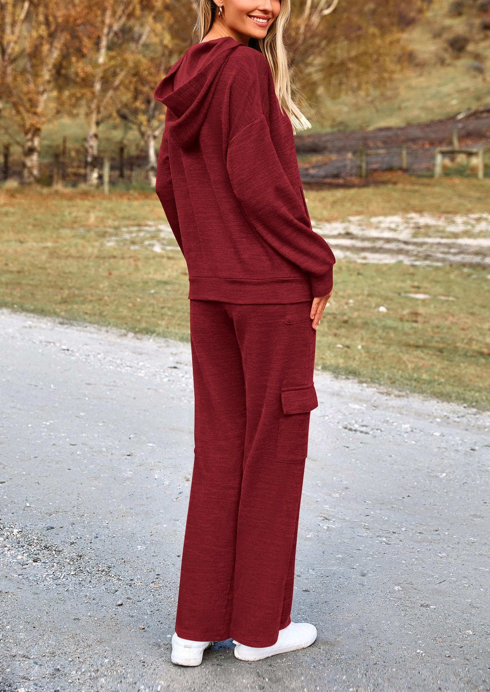 Track Sweat Suits for Women 2 Piece Matching Athleisure Sets