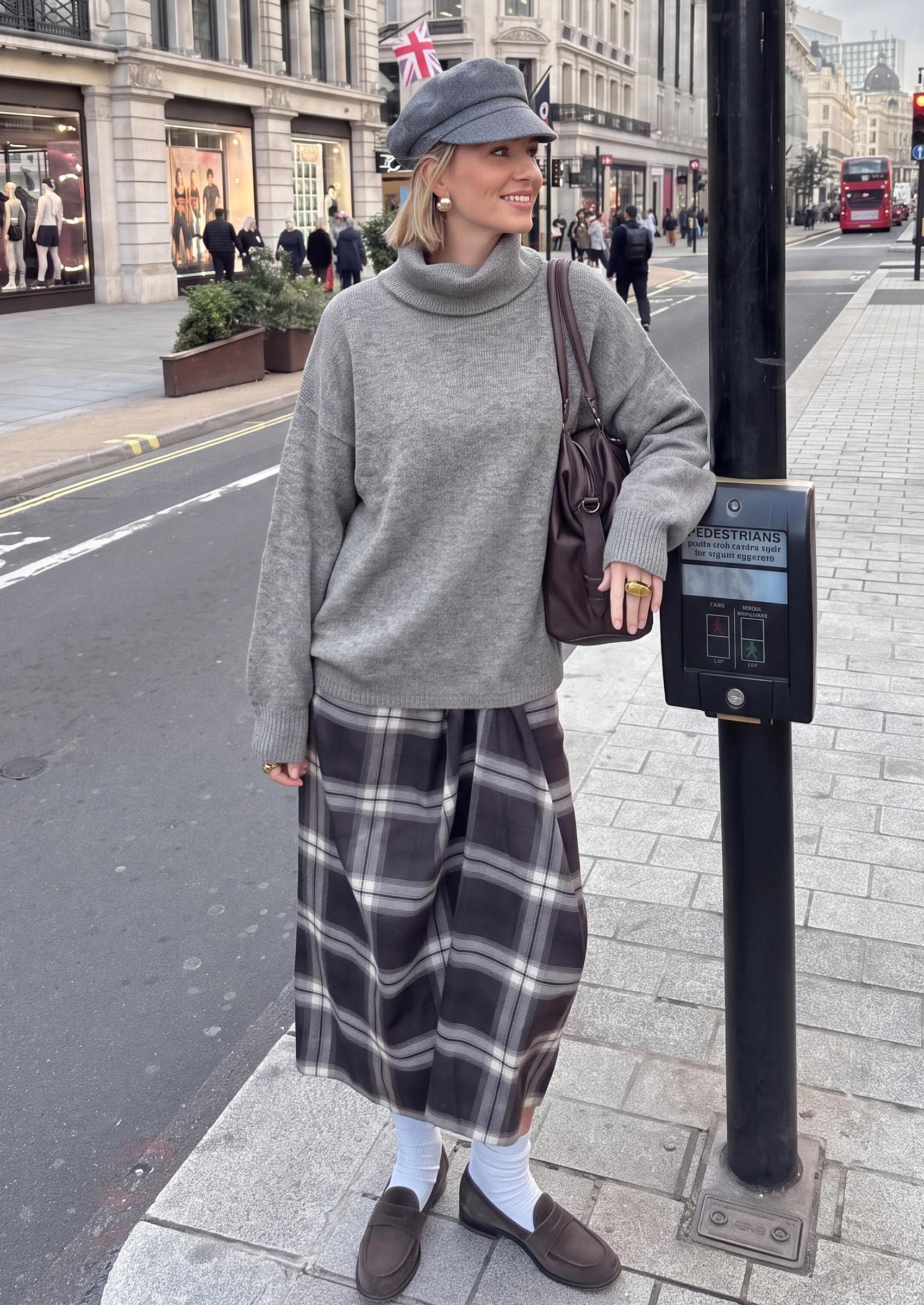 Women's Winter Turtleneck Sweaters Oversized Warm Pullover