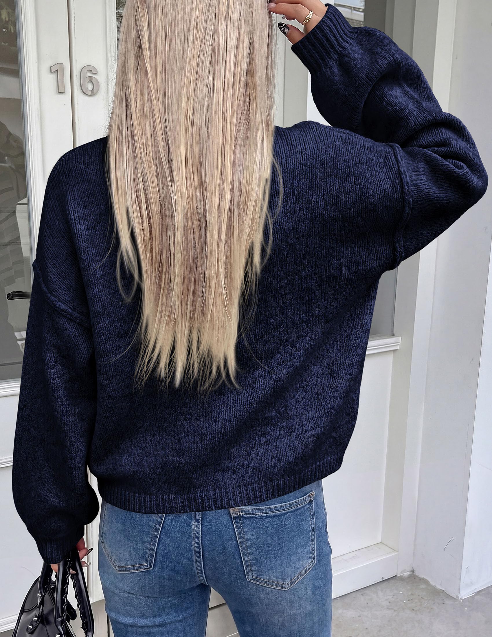 Women's Oversized Cardigan Sweaters Chunky Knit Fall Outfits
