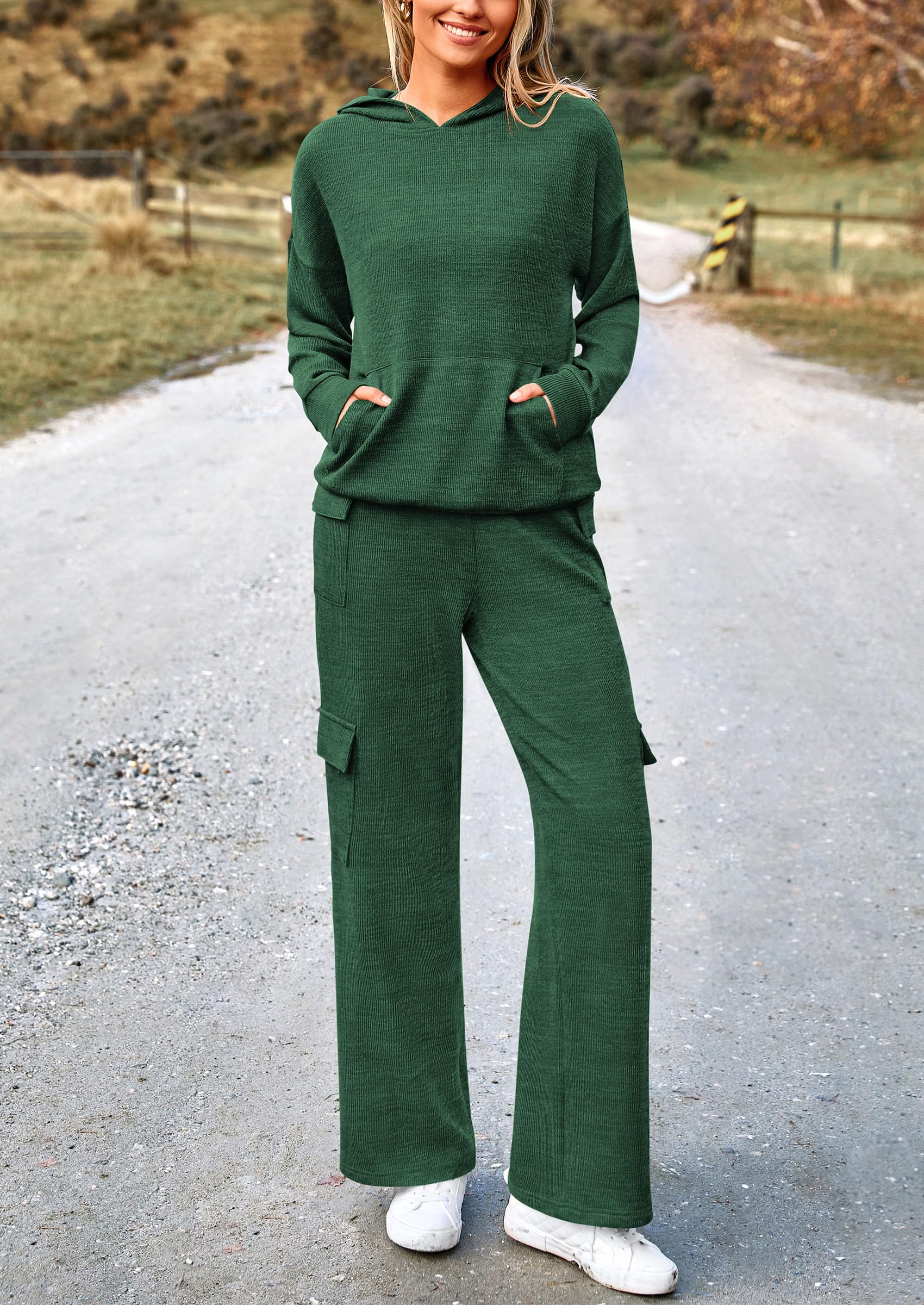 Track Sweat Suits for Women 2 Piece Matching Athleisure Sets