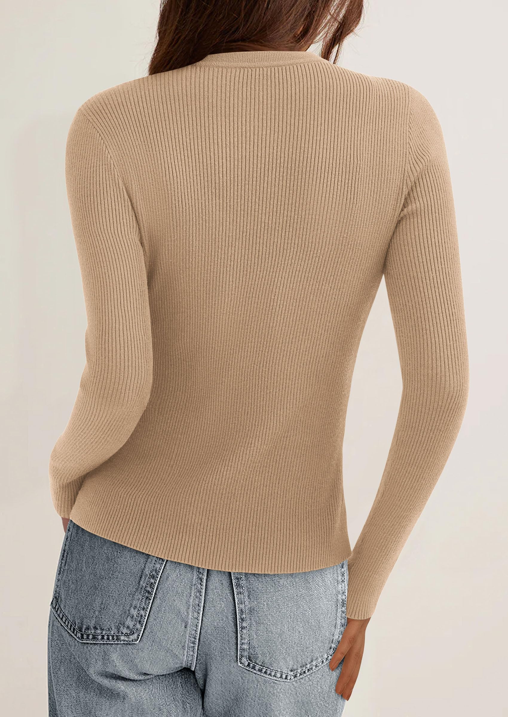 Women's Fall Lightweight Cardigan Sweaters,Light Khaki,S