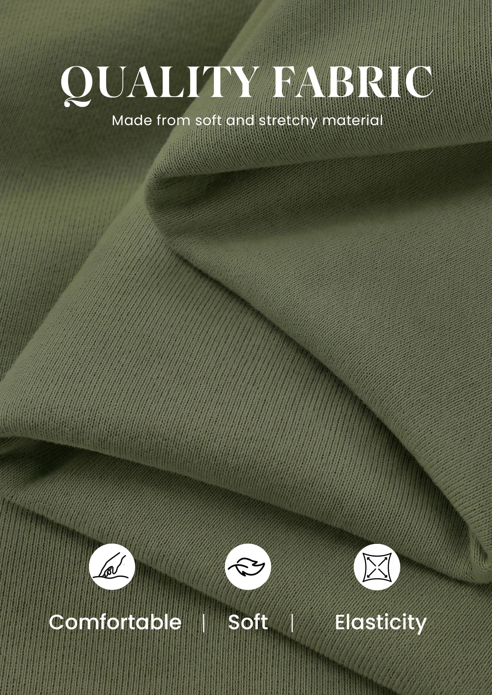 Womens 2 Piece Outfits Matching Lounge Sets,Army Green,M