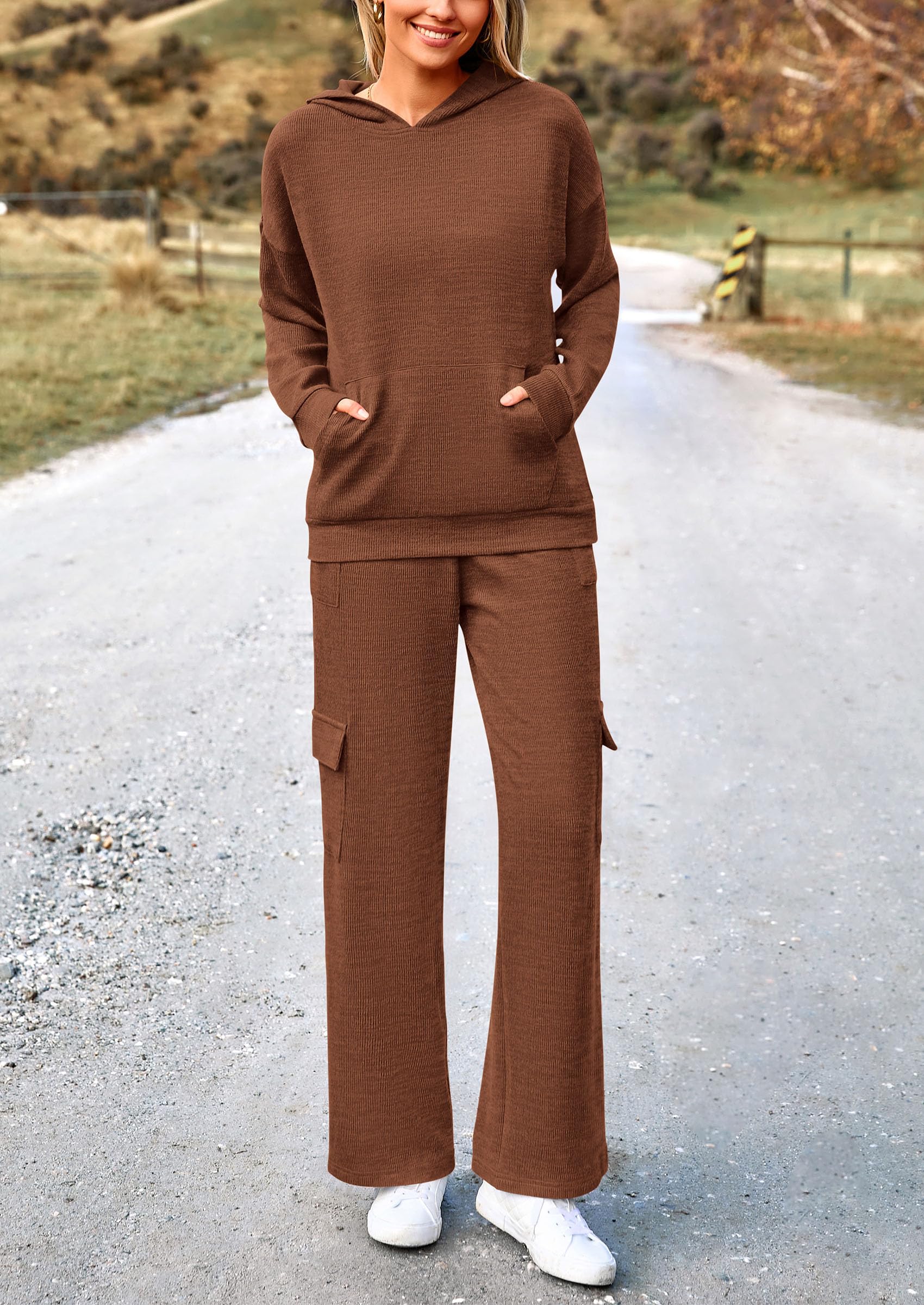 Track Sweat Suits for Women 2 Piece Matching Athleisure Sets