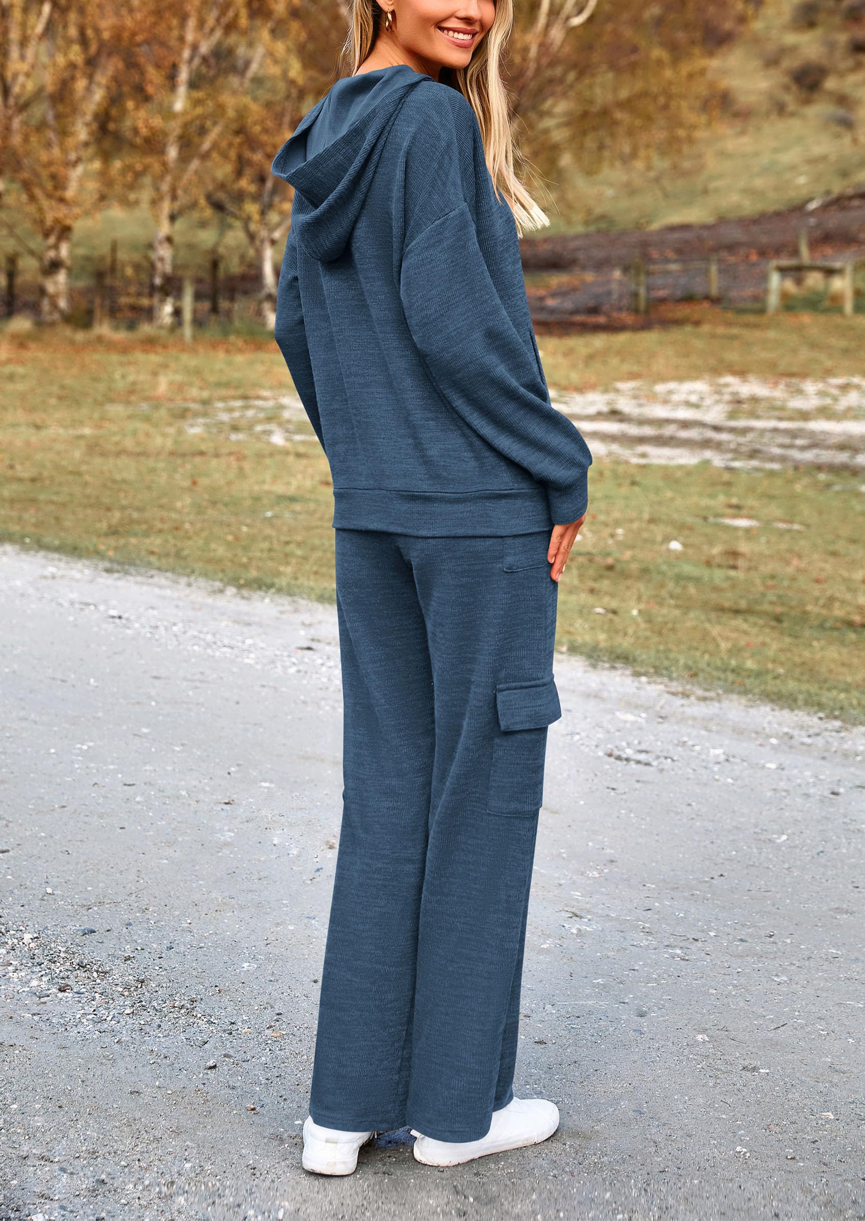 Track Sweat Suits for Women 2 Piece Matching Athleisure Sets